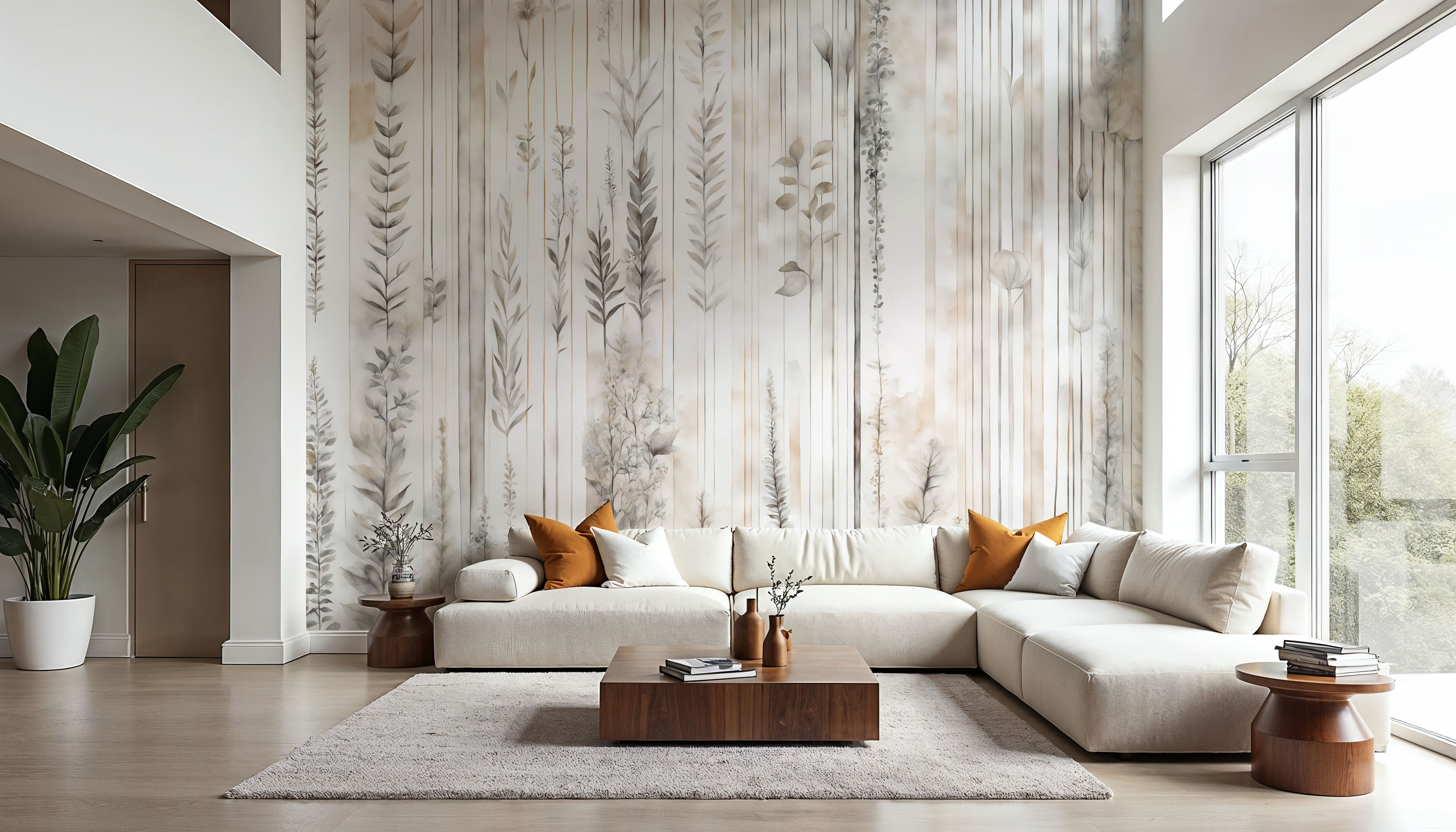 Botanical Wall Beige