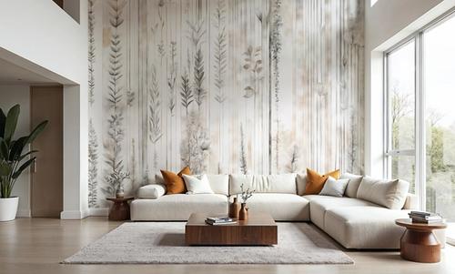Botanical Wall Beige