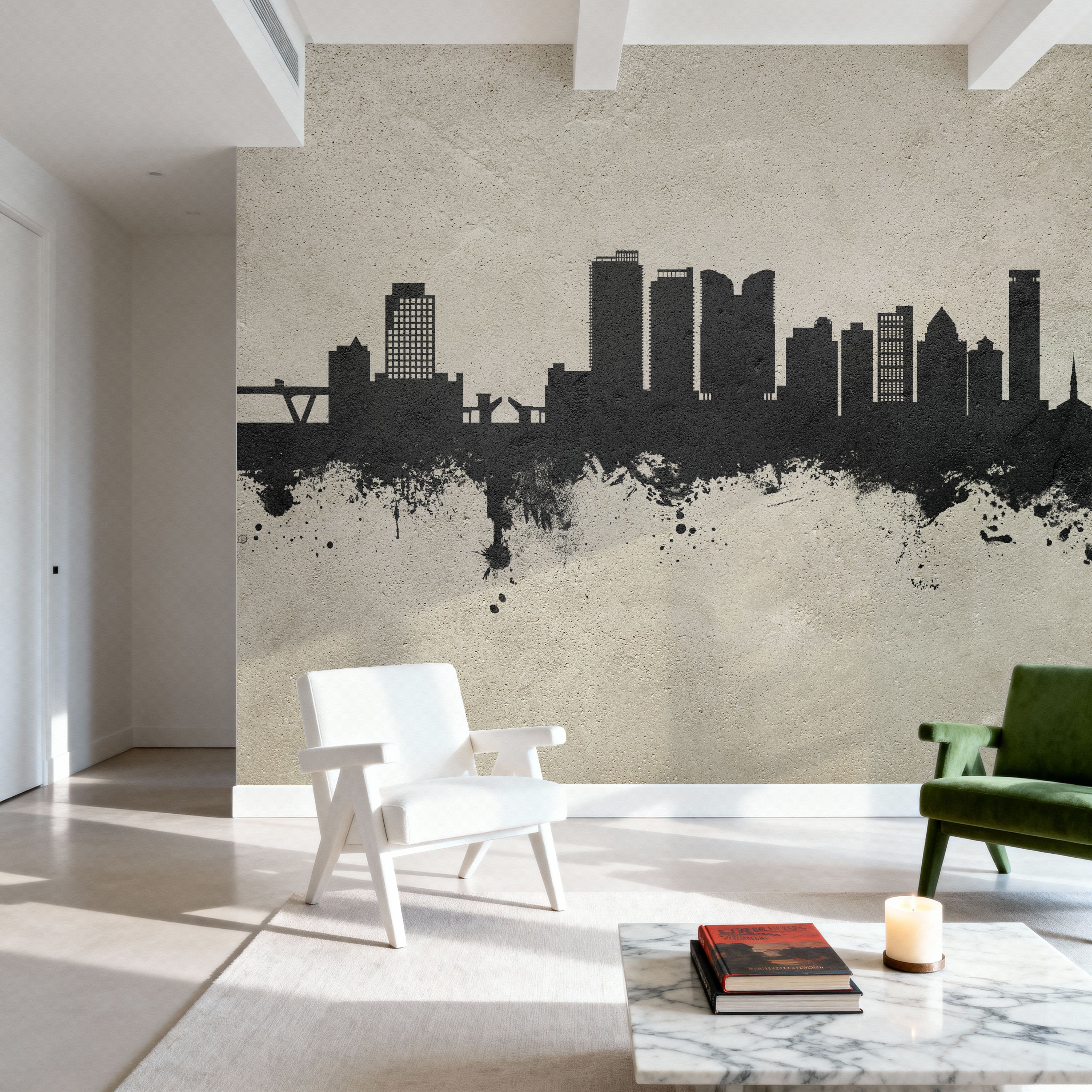 Fort Lauderdale Florida Skyline Concrete