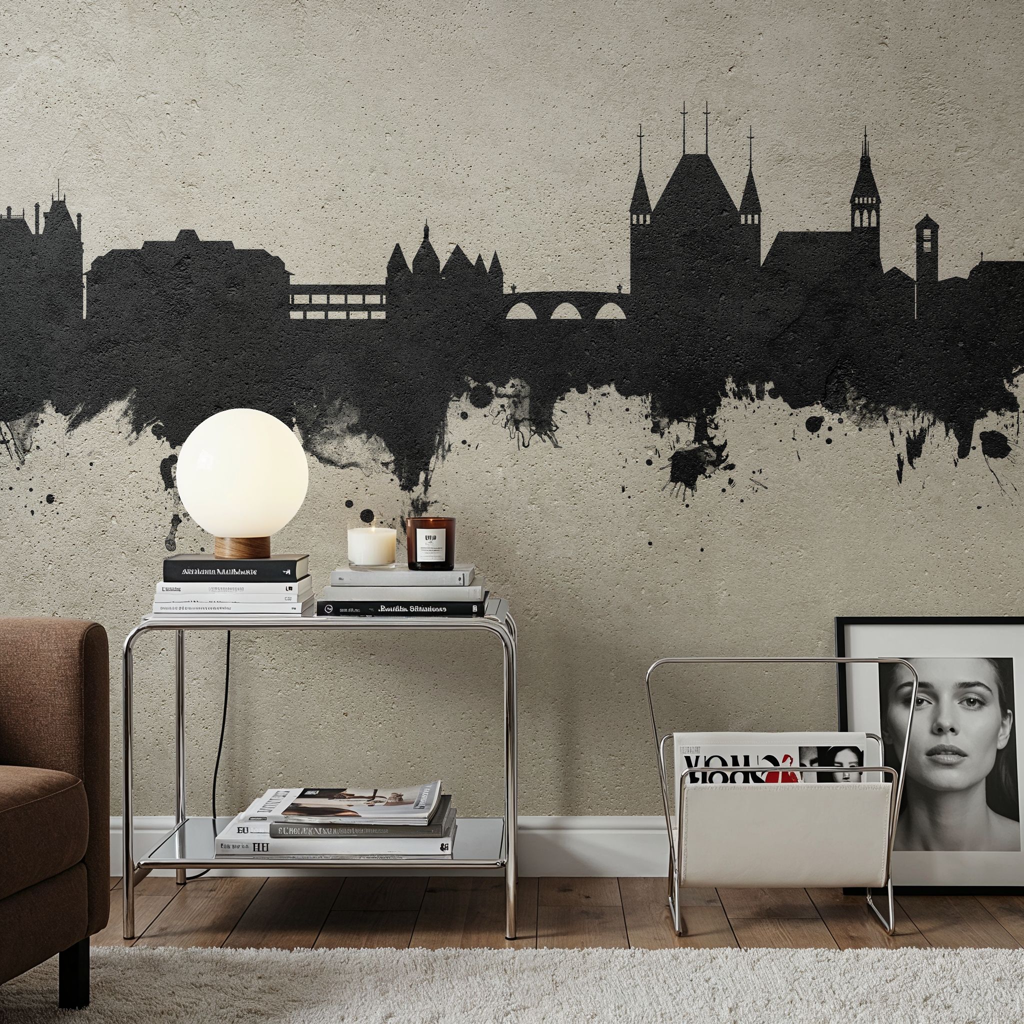 Thun Switzerland Skyline Concrete