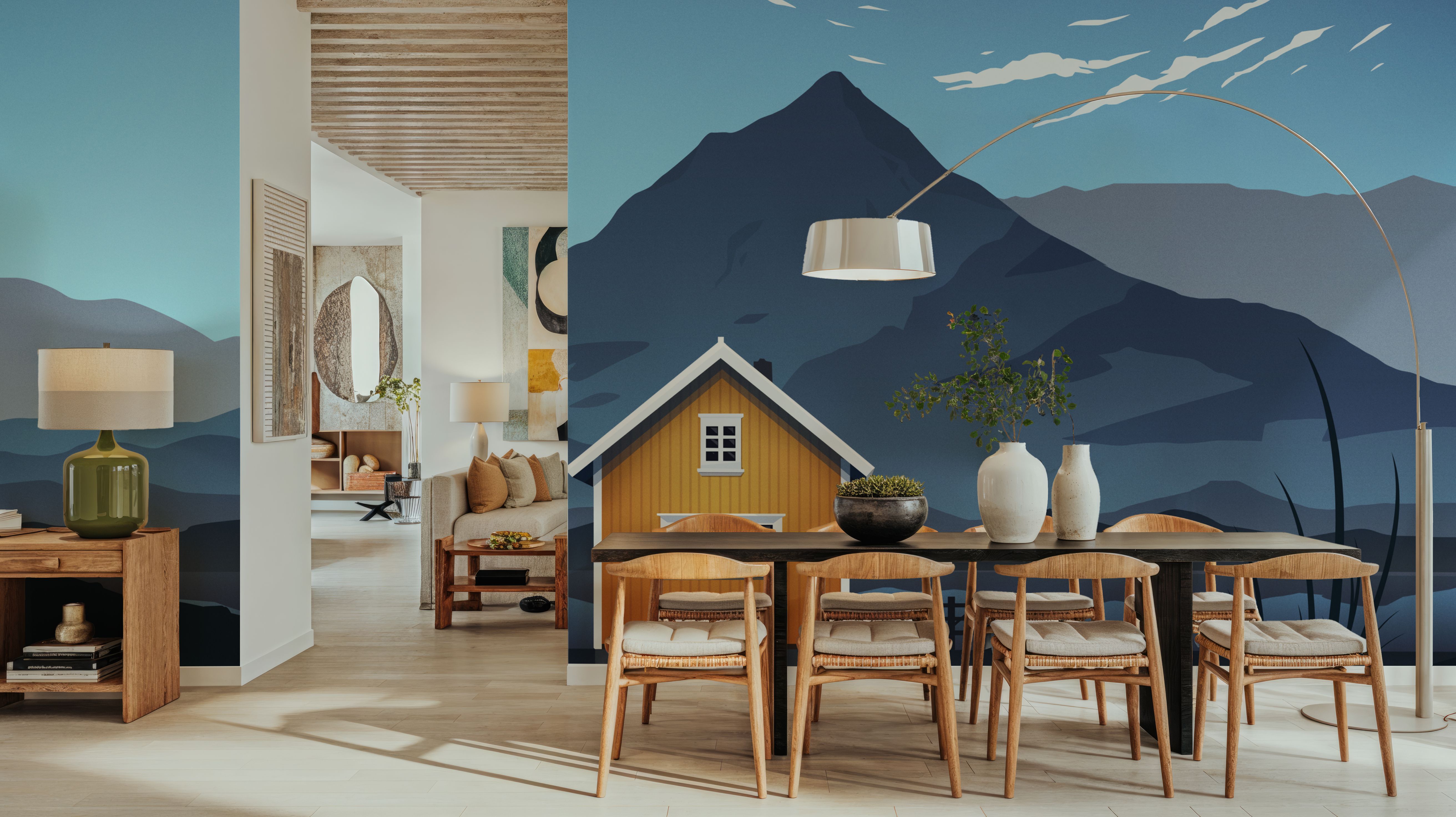 Travel Sweden, Behang