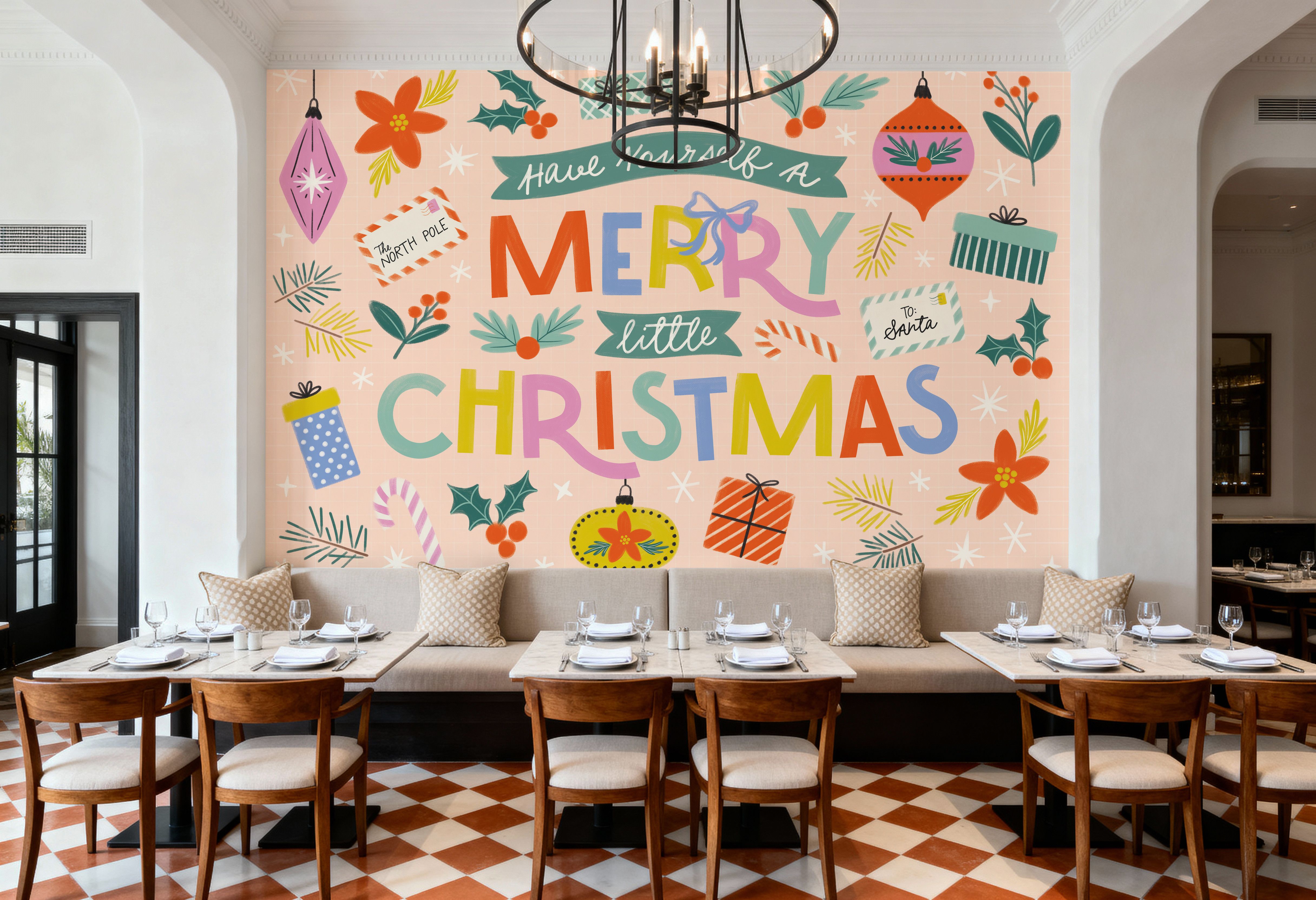 Bright Tidings I, Papier peint