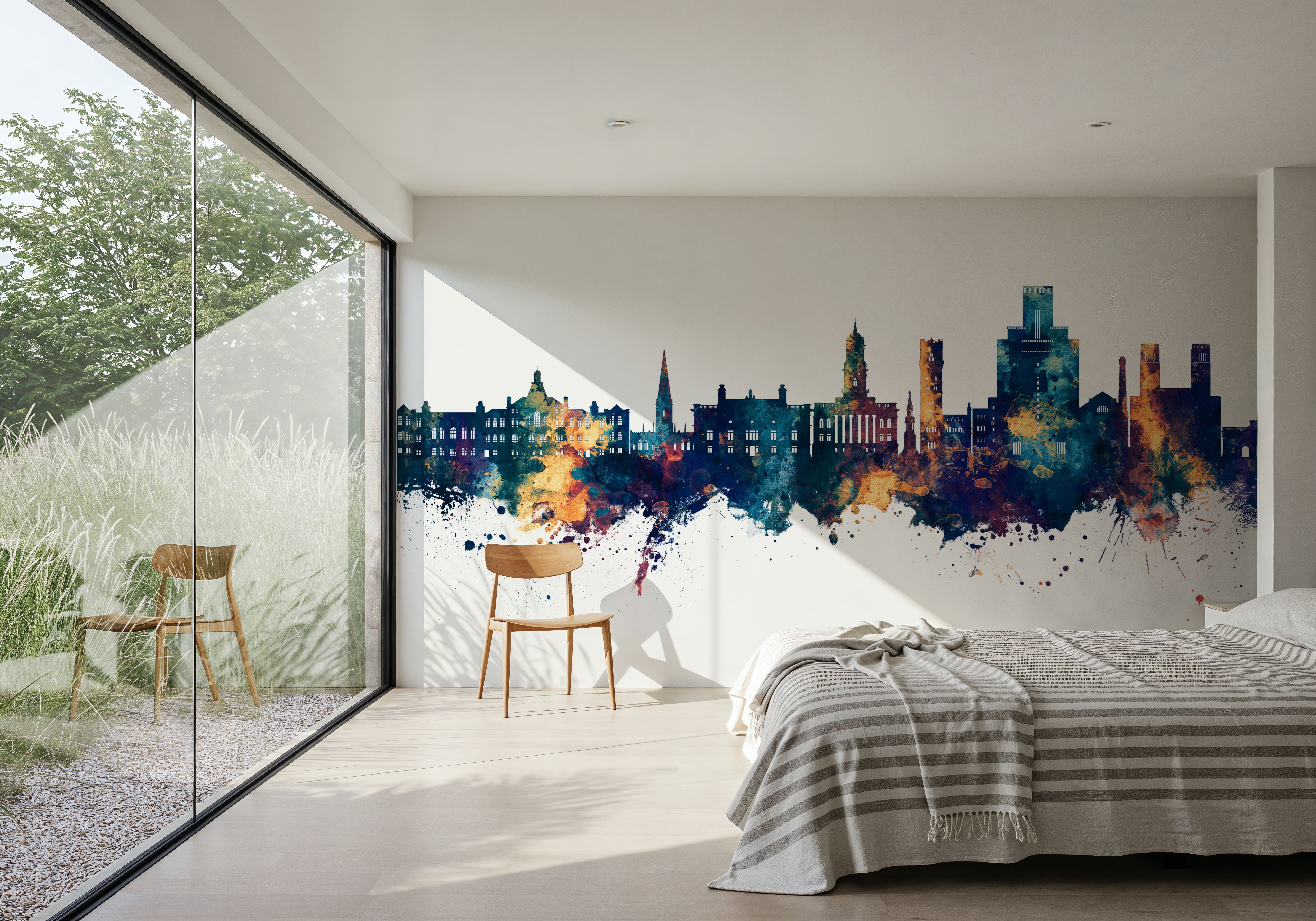 Birkehead England Skyline Blu & Bronze