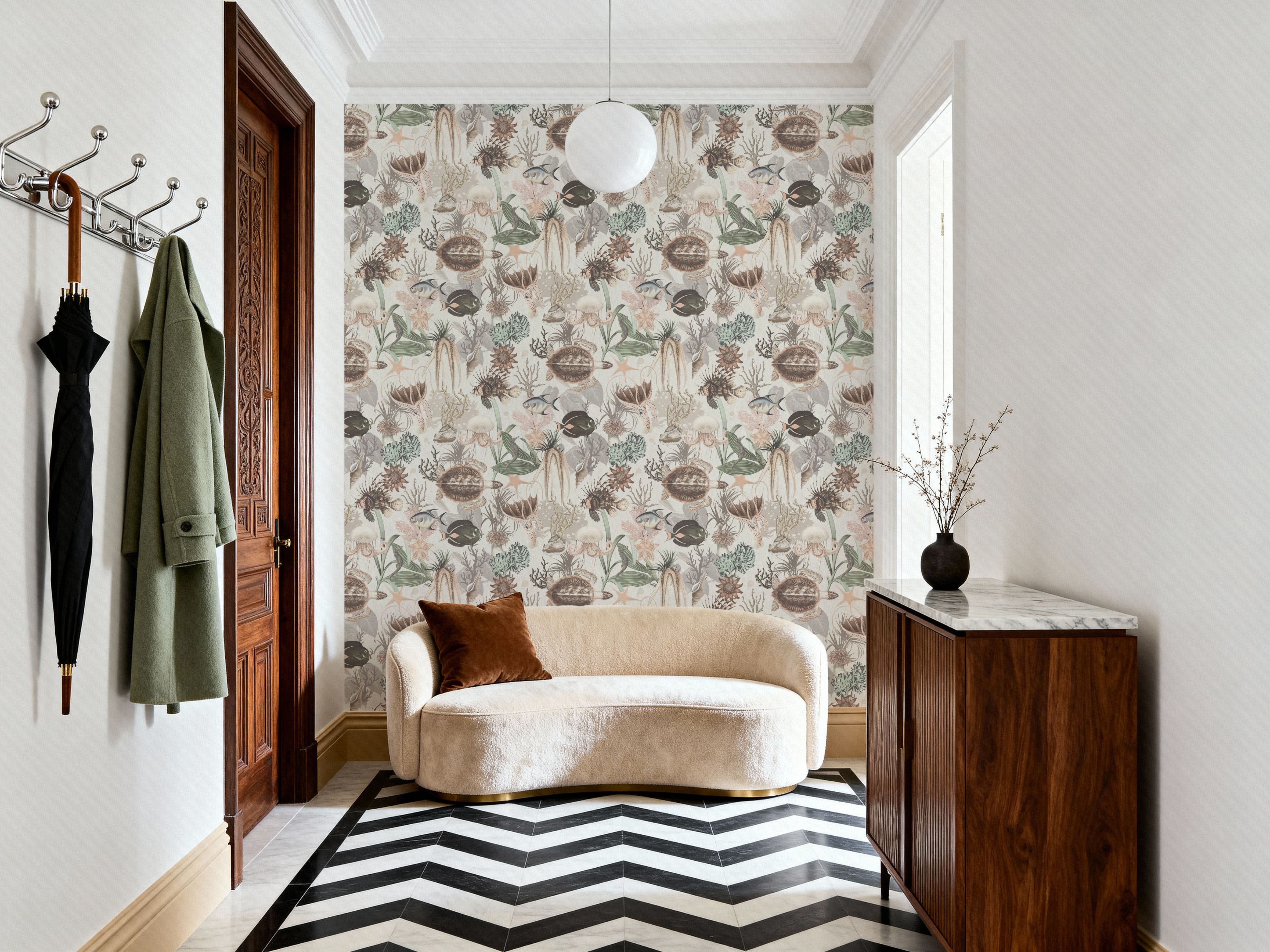 Deep Sea, Cream White