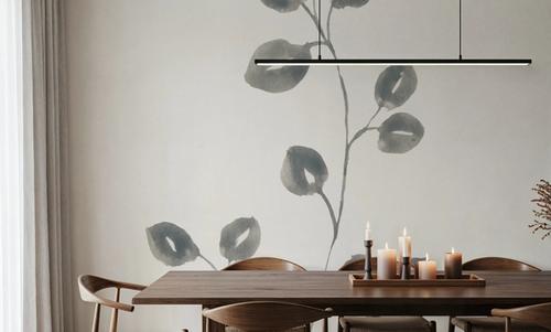 Linen Leaves II