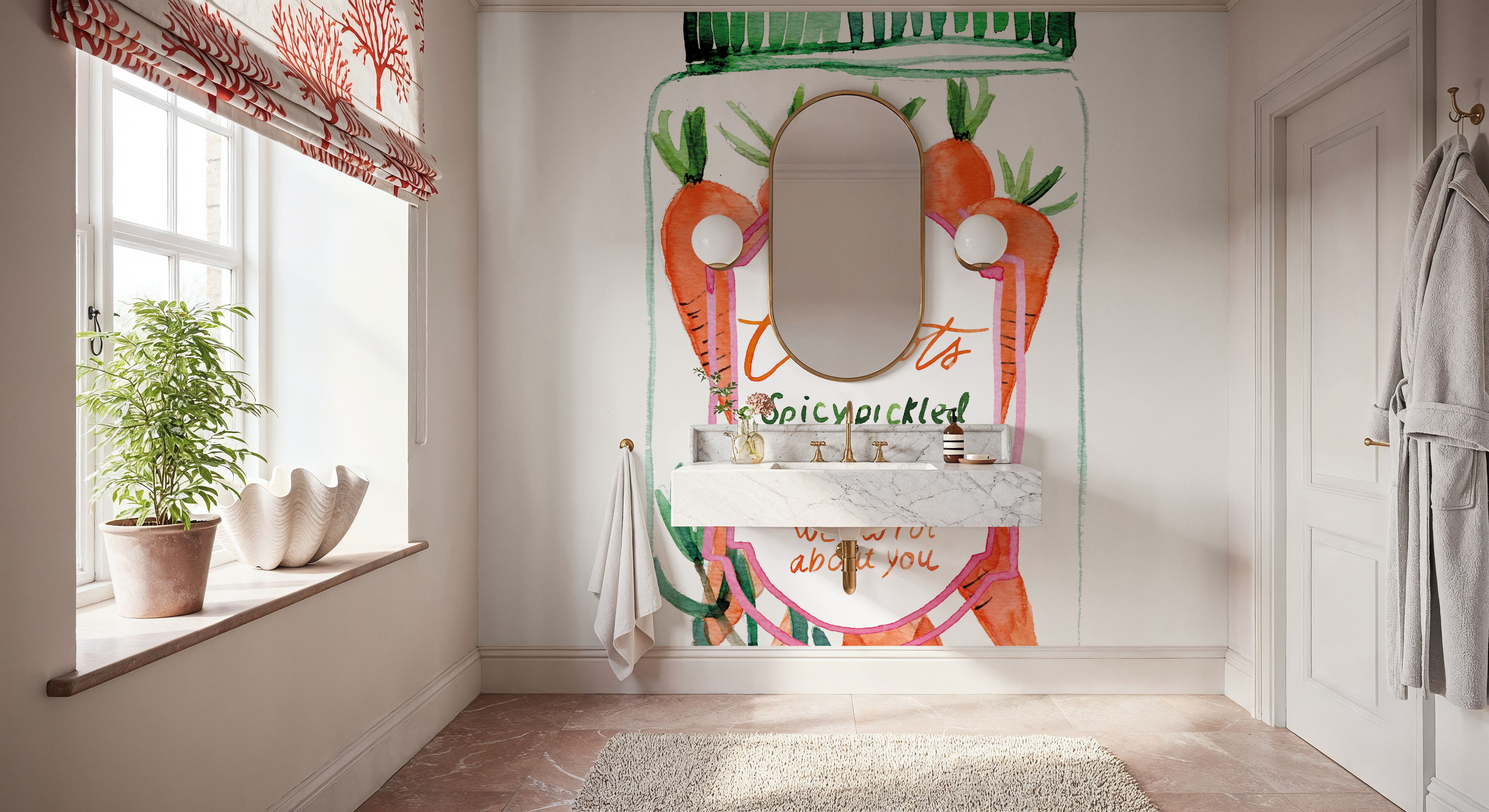 Jarred Carrots, Wallpaper