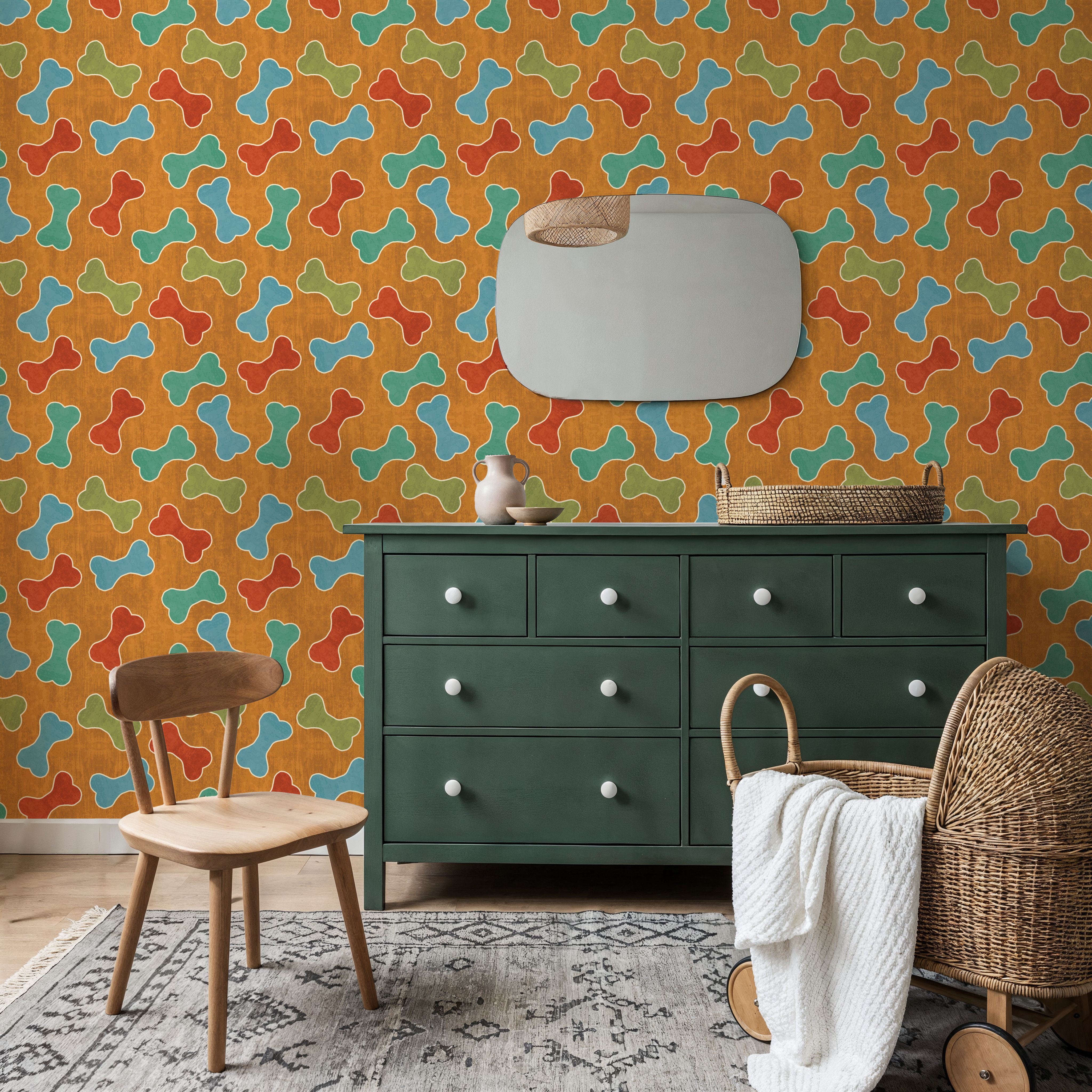 Mmmm Voff, Papel de parede