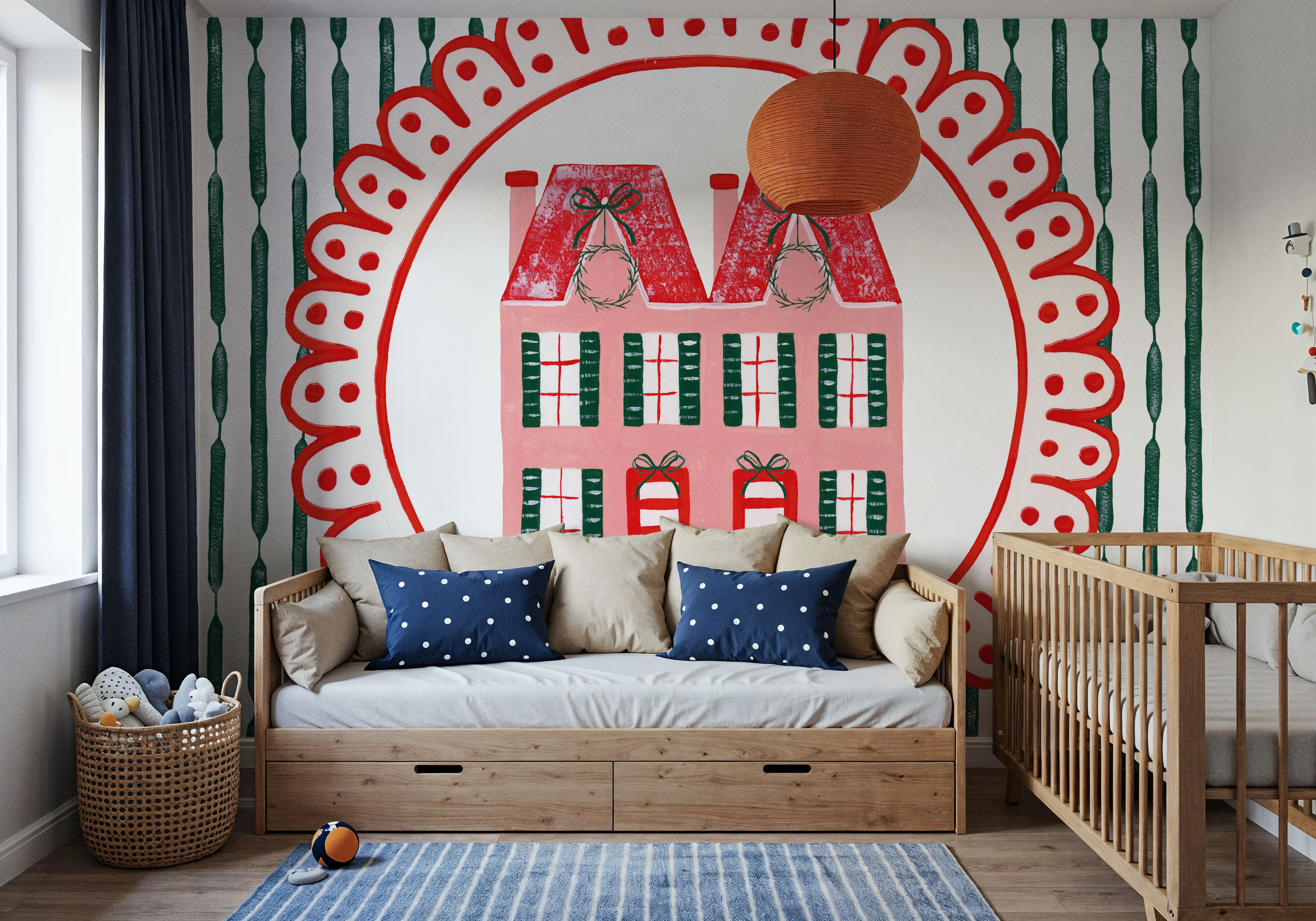 Hearth and Home II, Carte da parati