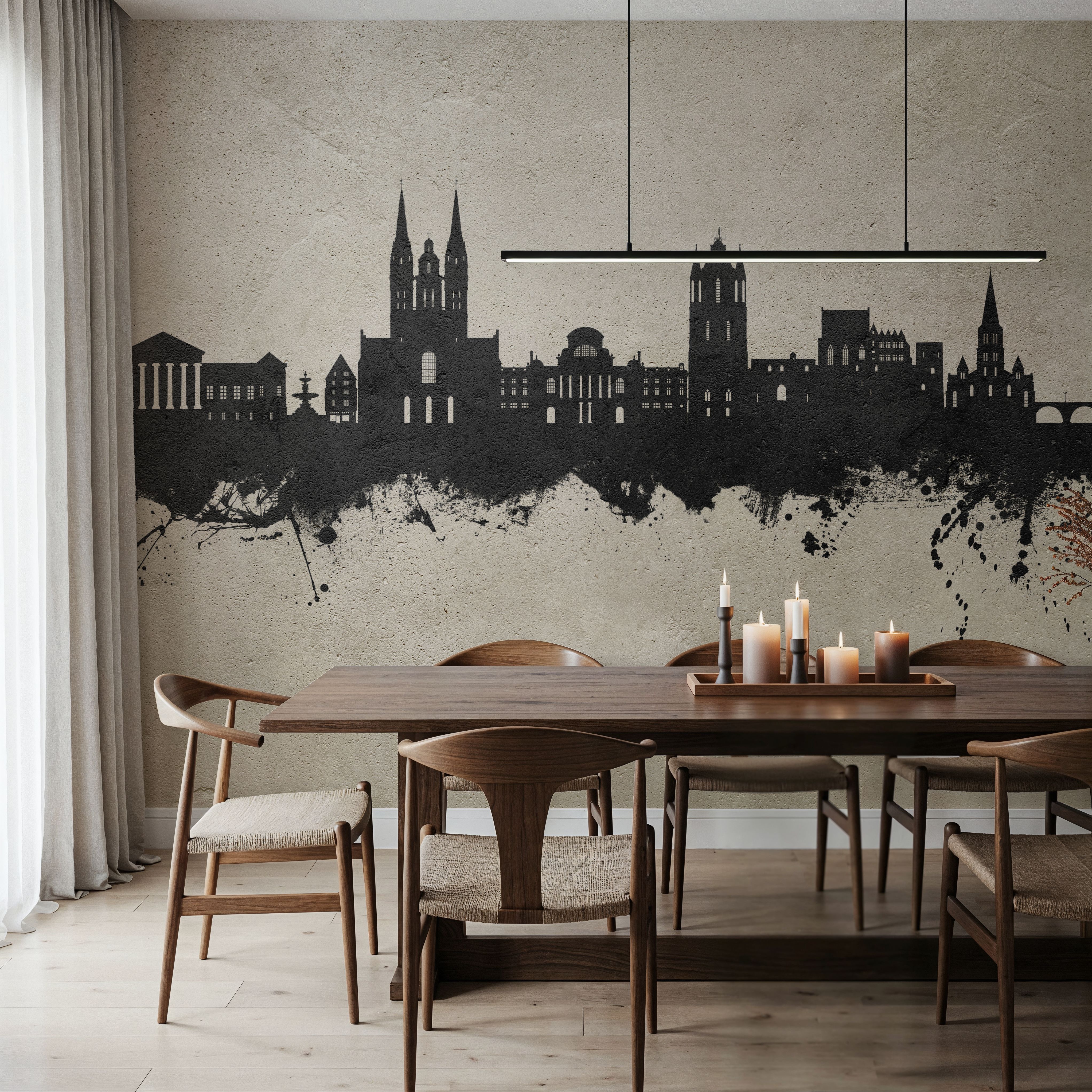 Angers France Skyline Concrete