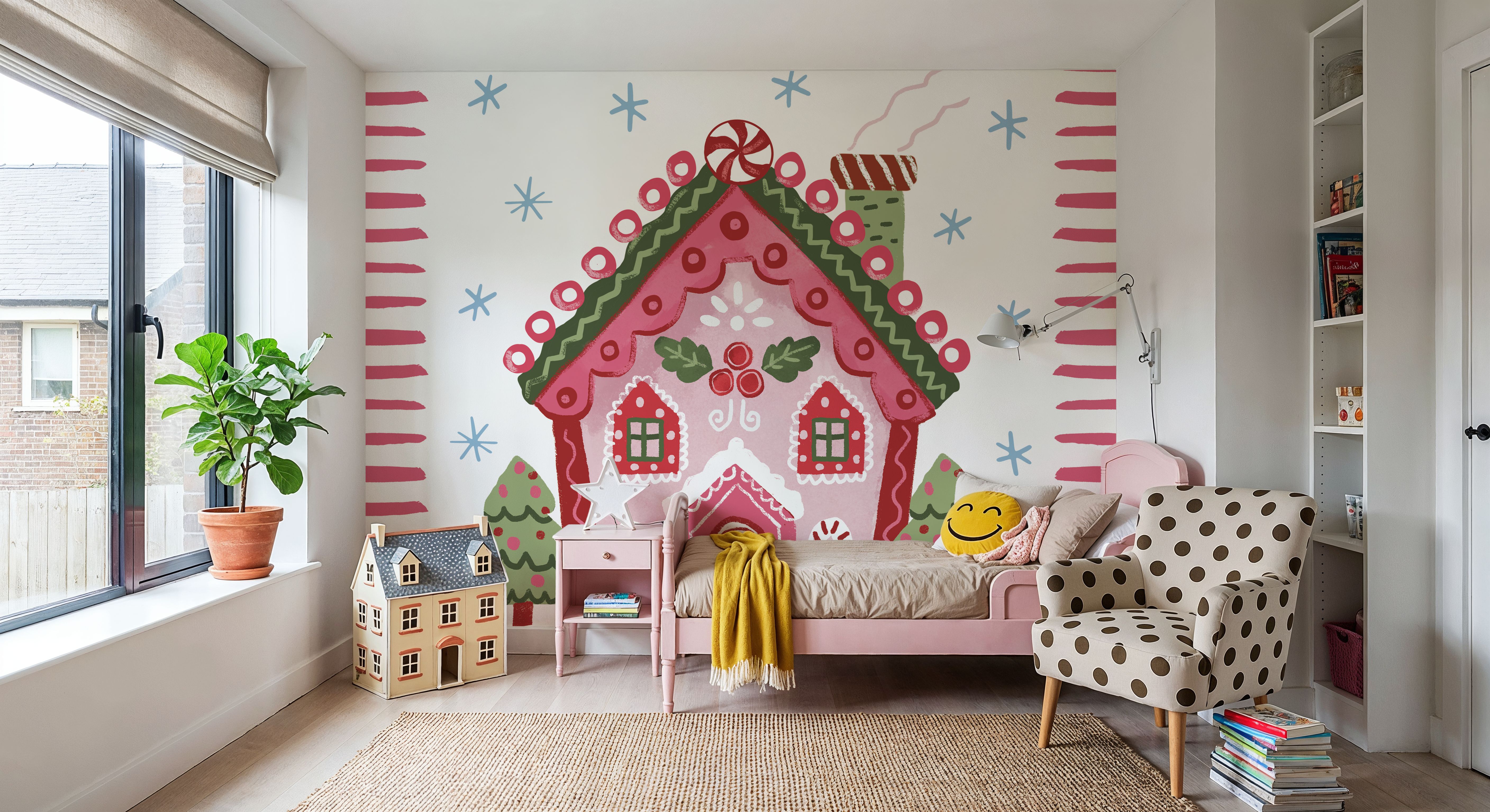 Pink Gingerbread I