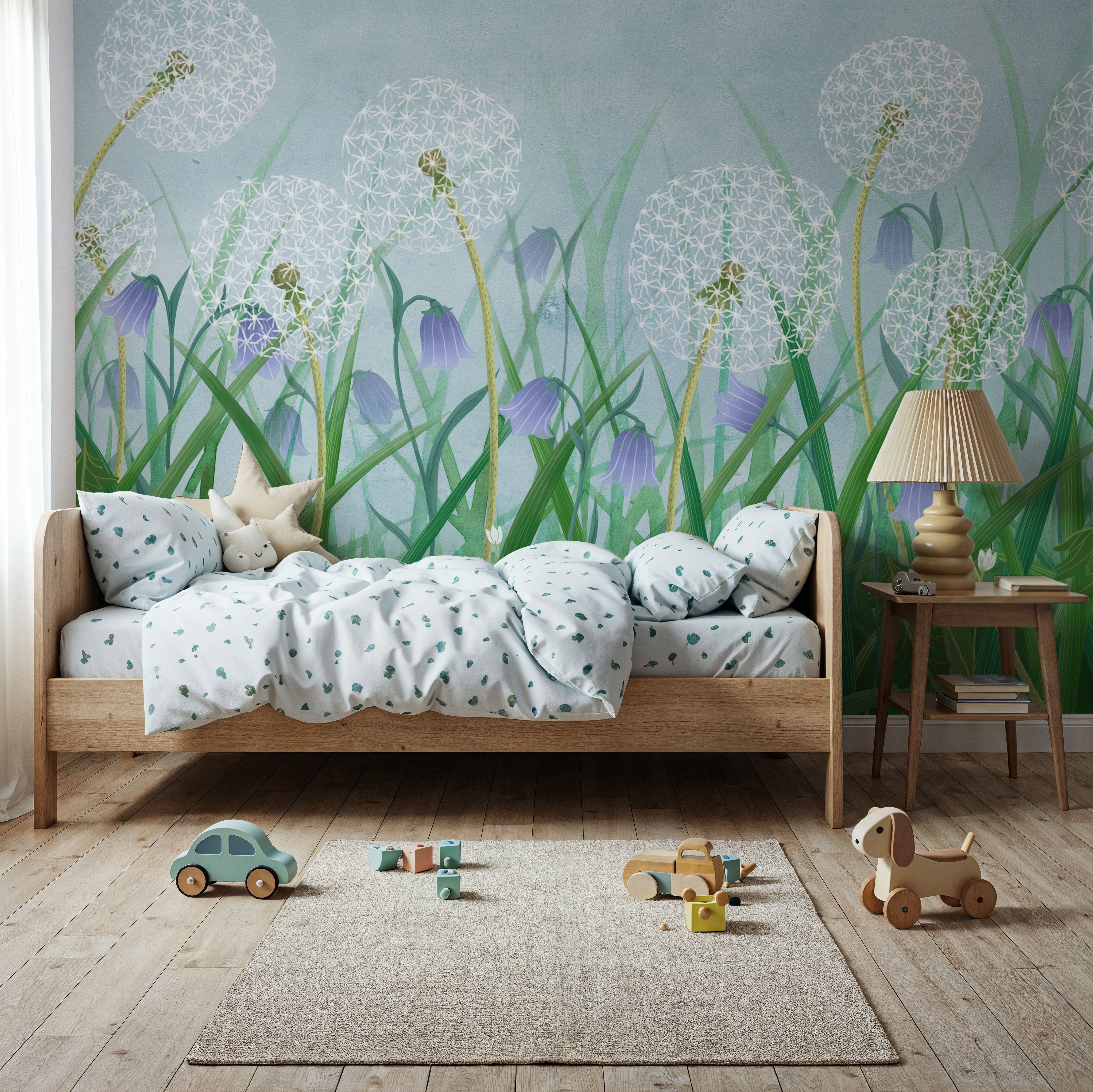 Dandelion Meadow, Blue