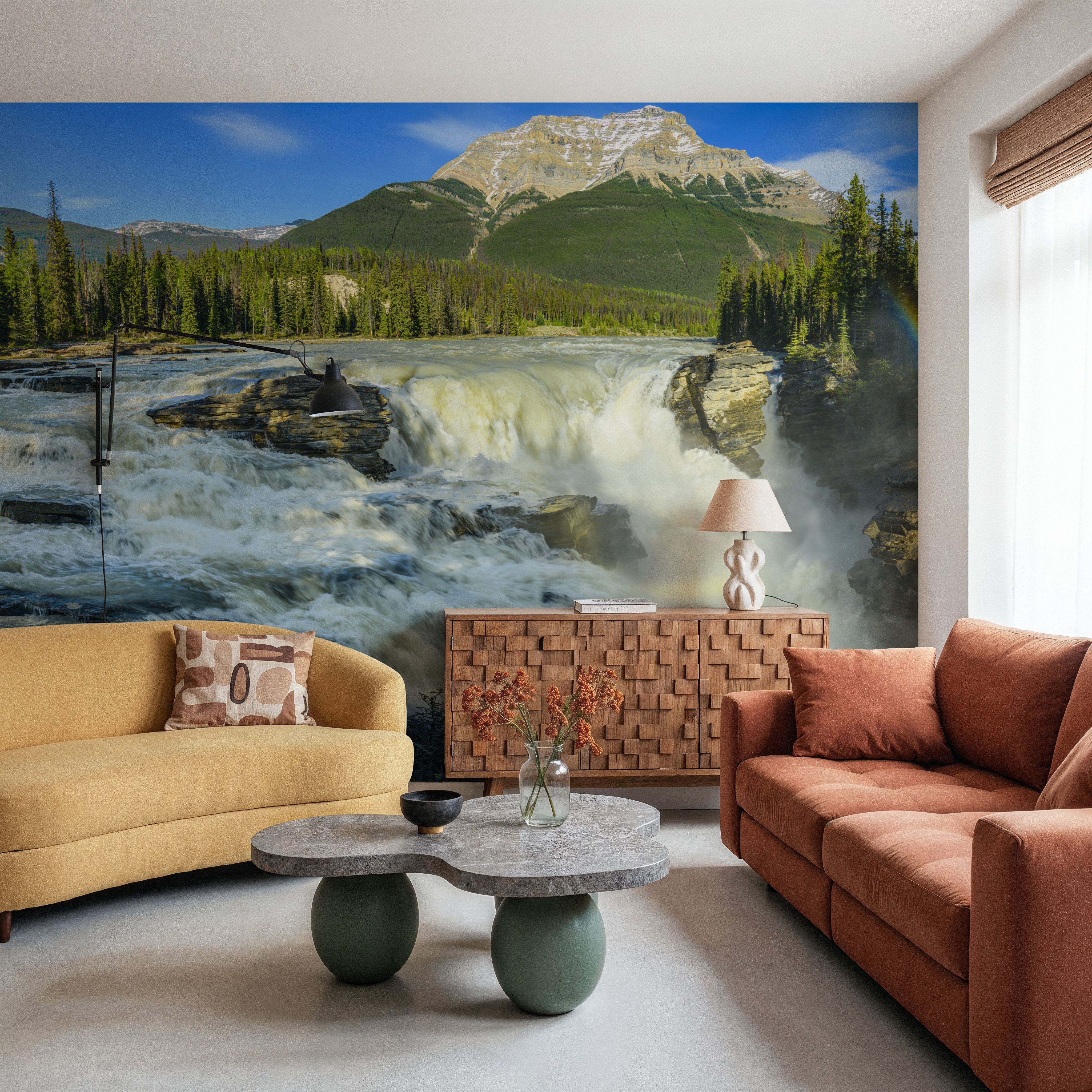 Athabasca River Falls