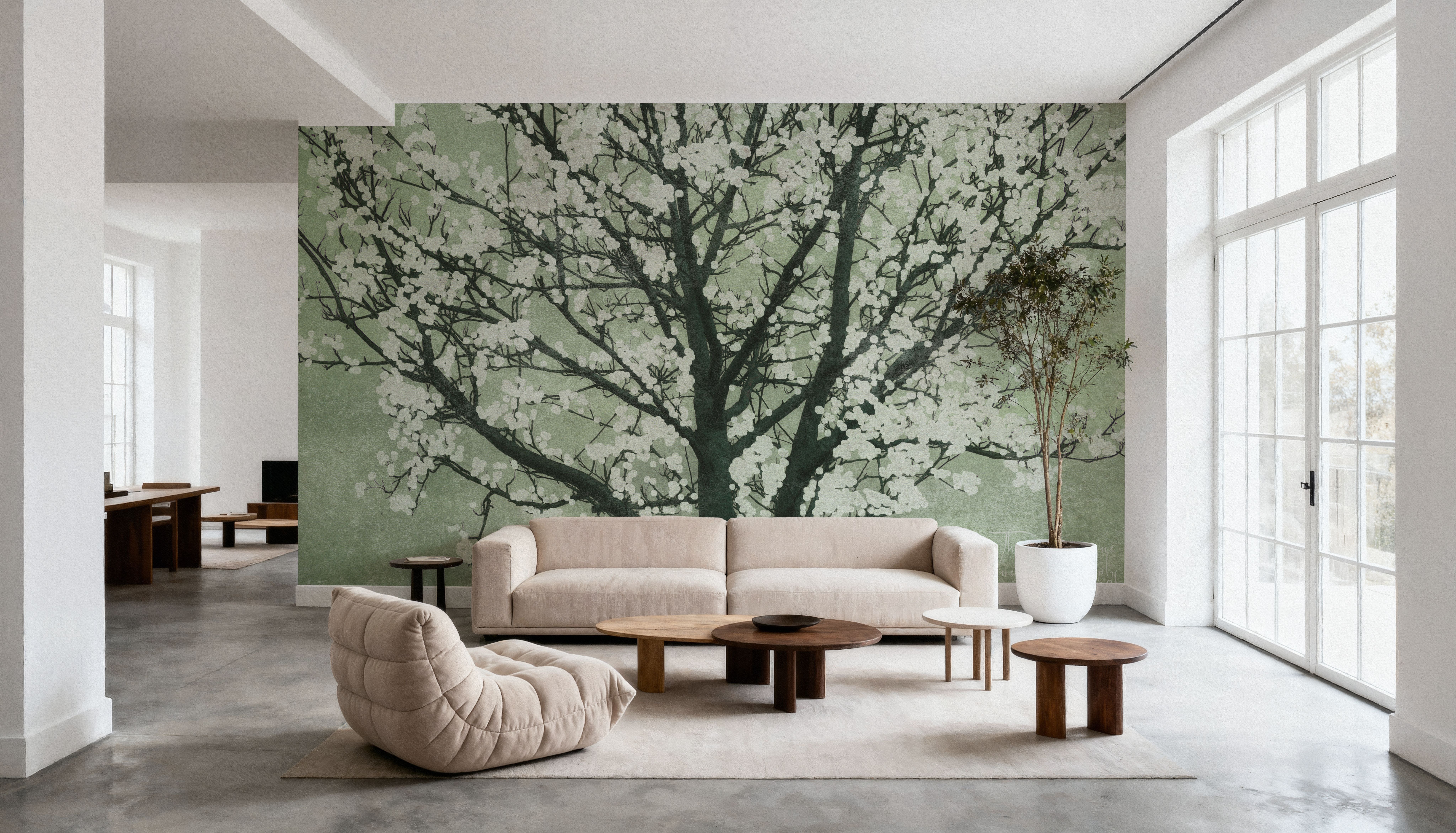 Kyoto Tree, Papel pintado