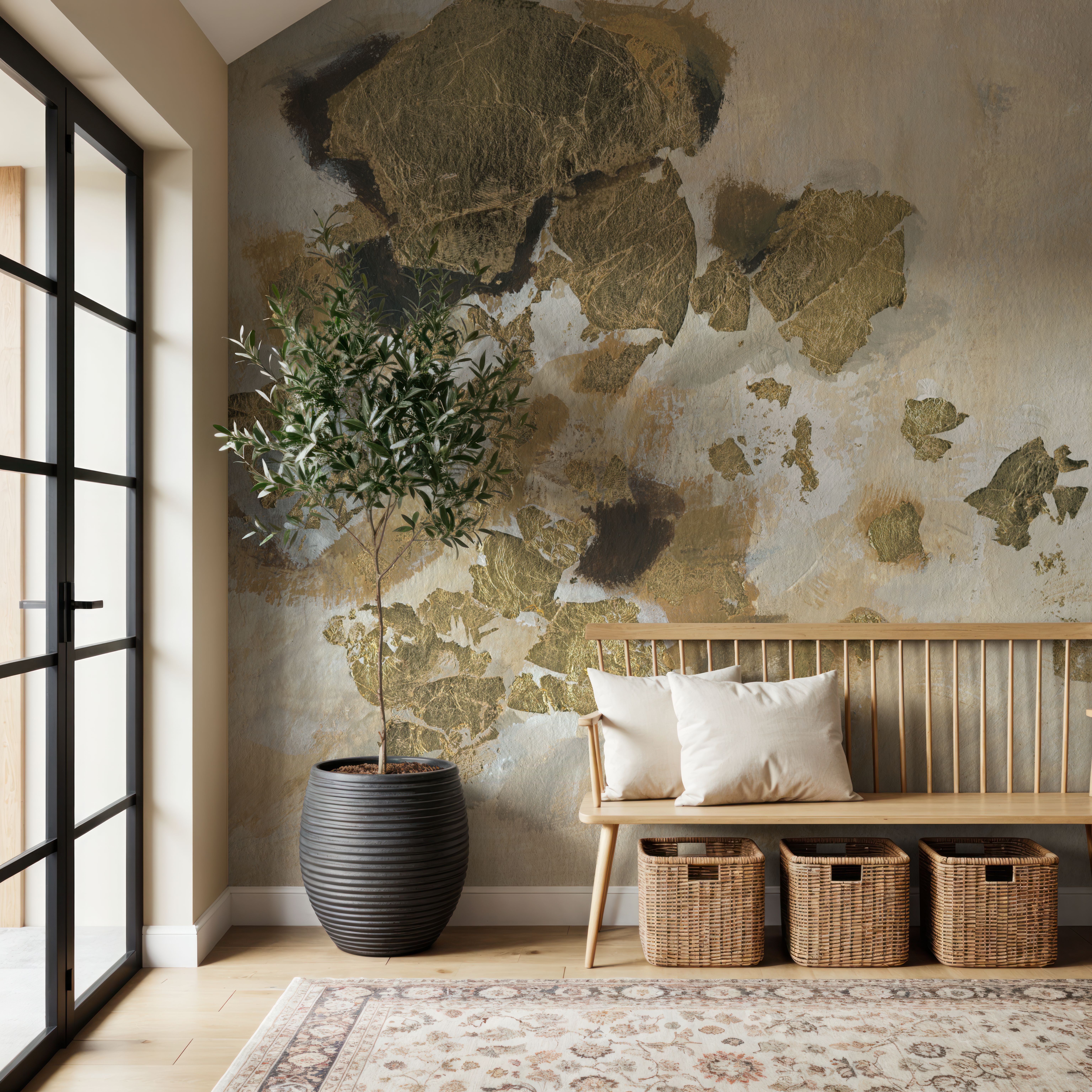 Bright Leaf Abstract