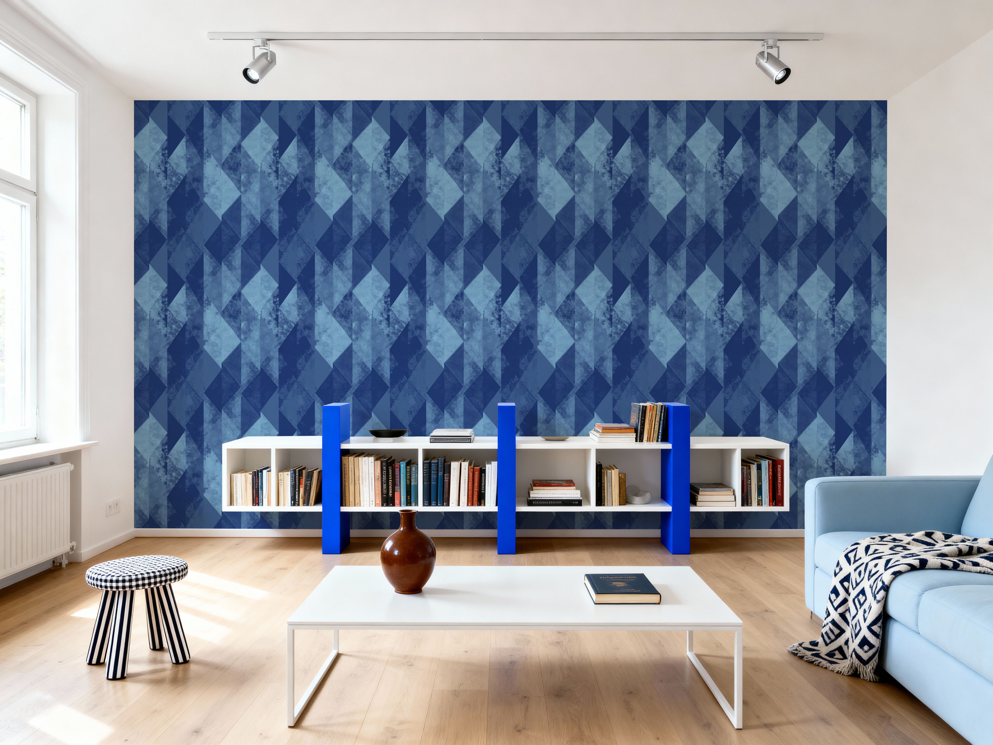 Harlequin Prism, Sapphire