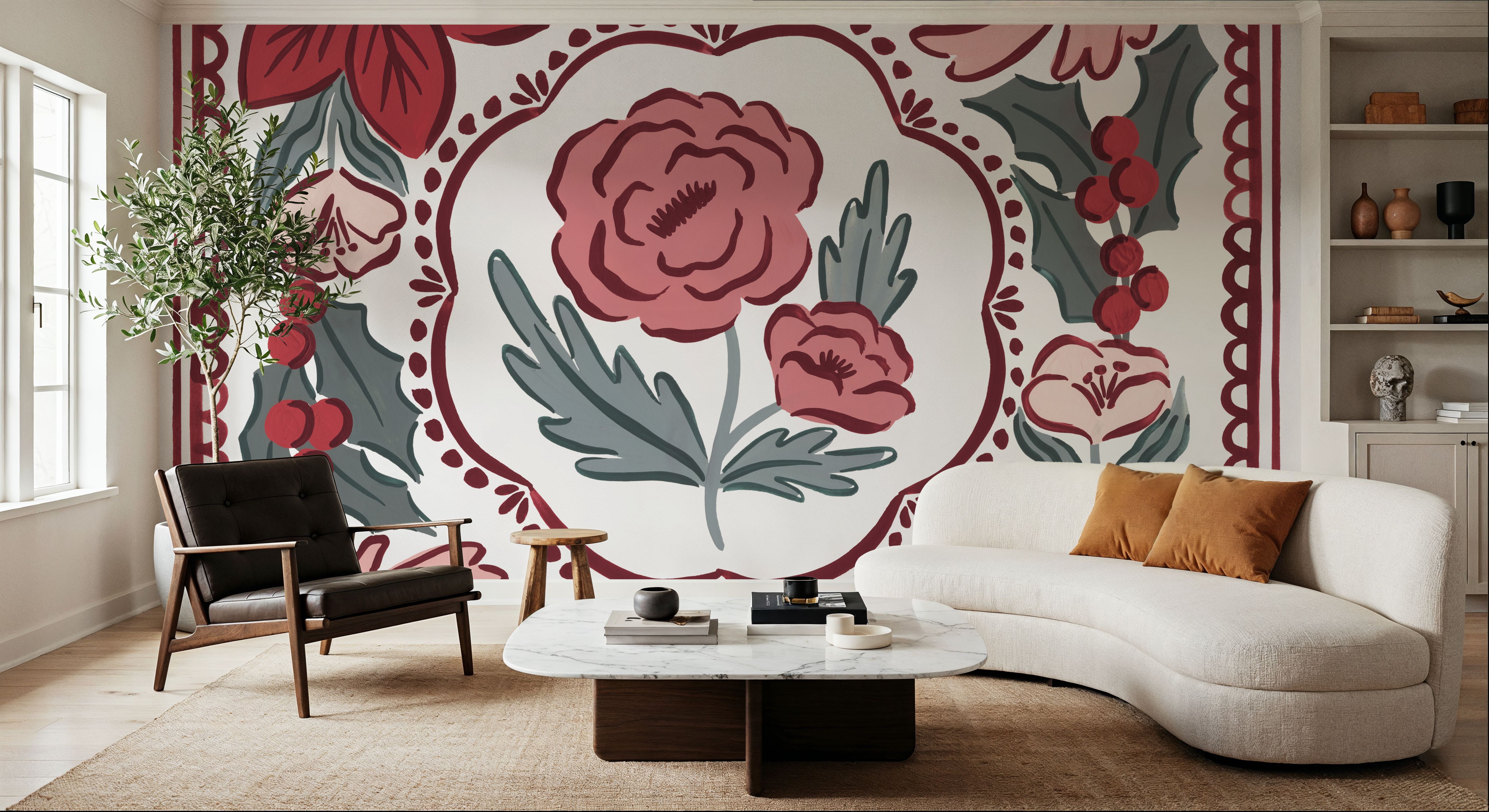 Christmas Reverie III, Tapet