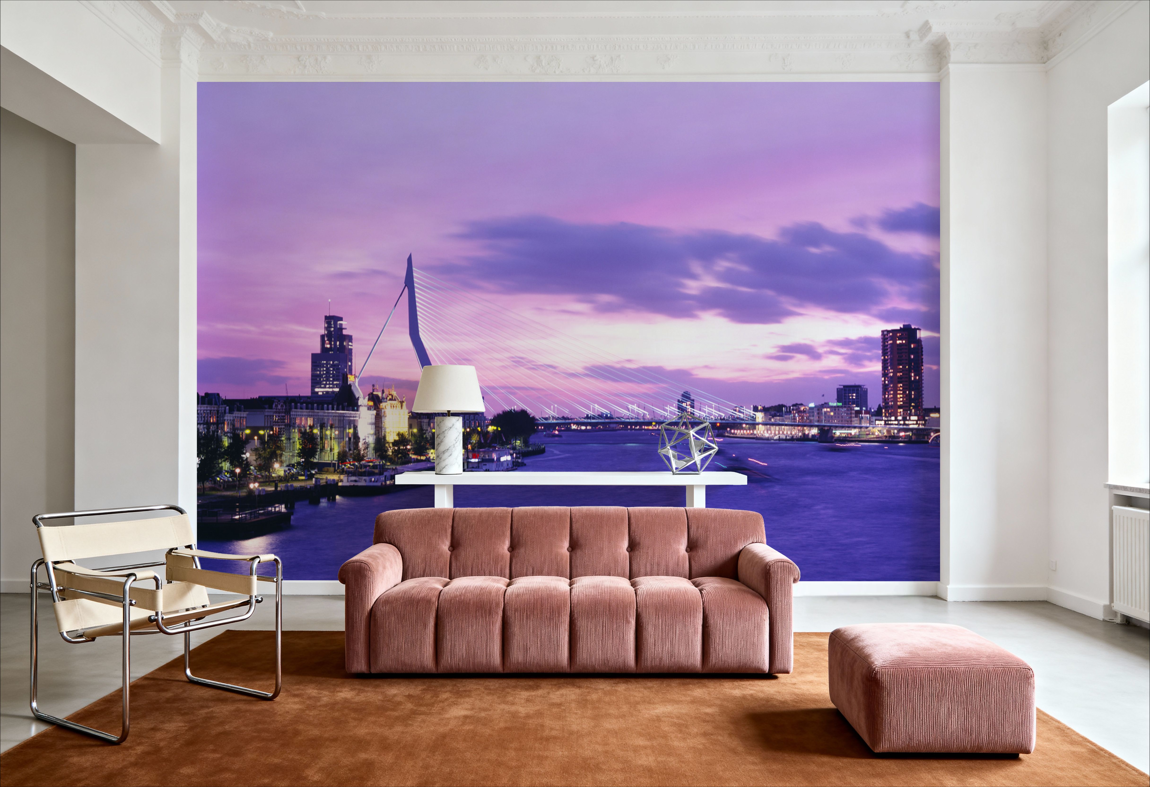 Urban Twilight Bridge