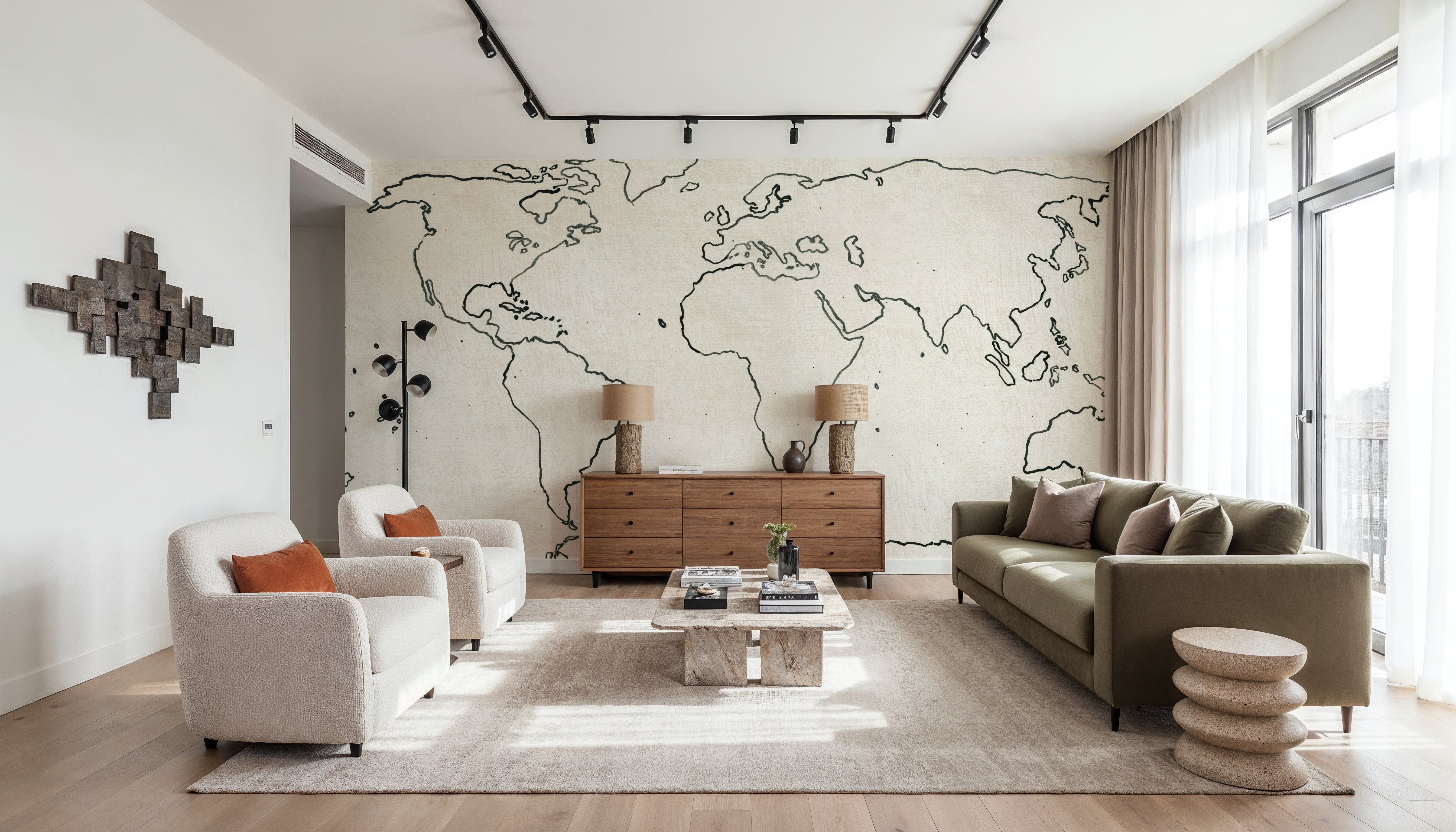 Sketcy World No Names, Wallpaper