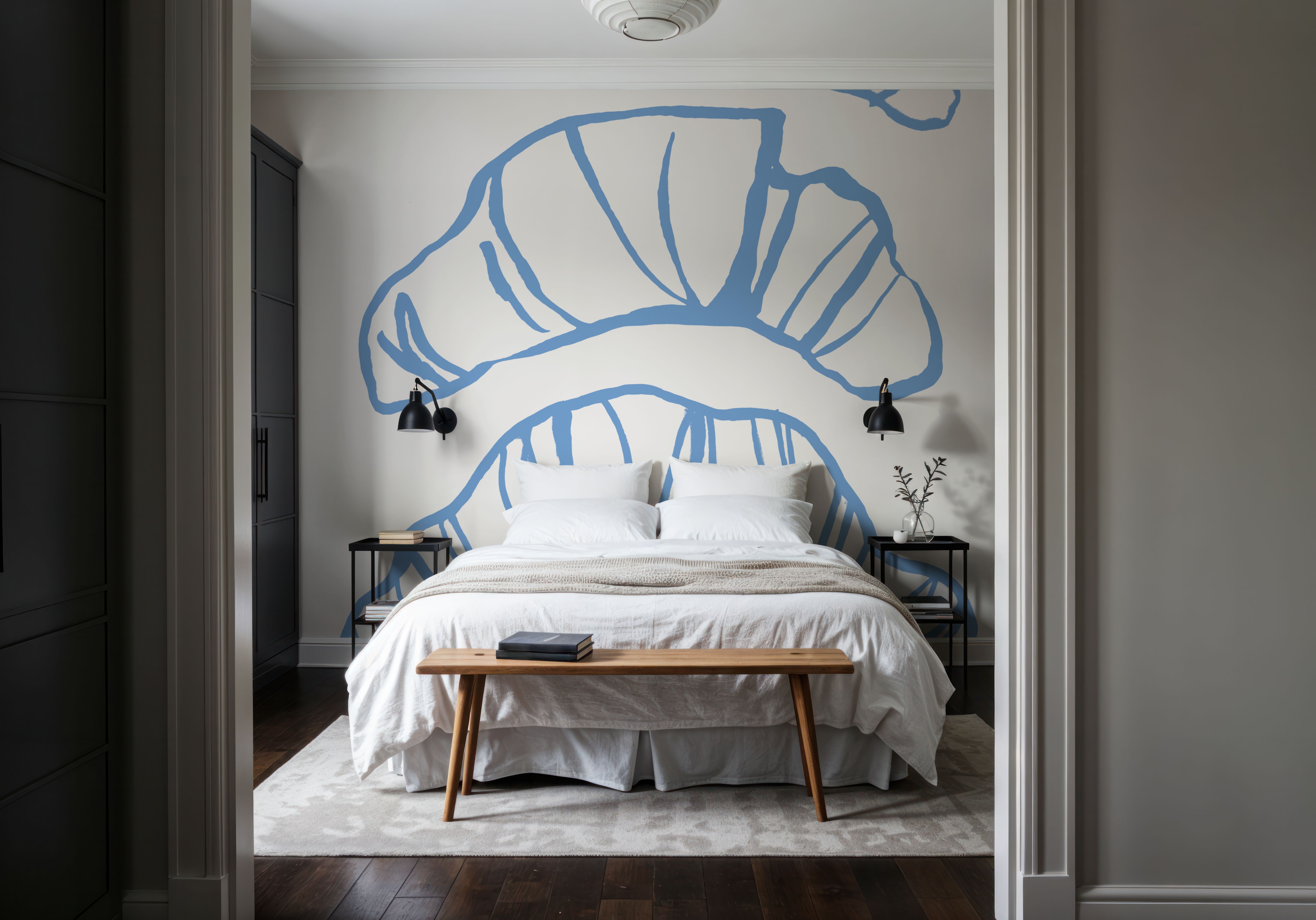 Breakfast Doodles VI White