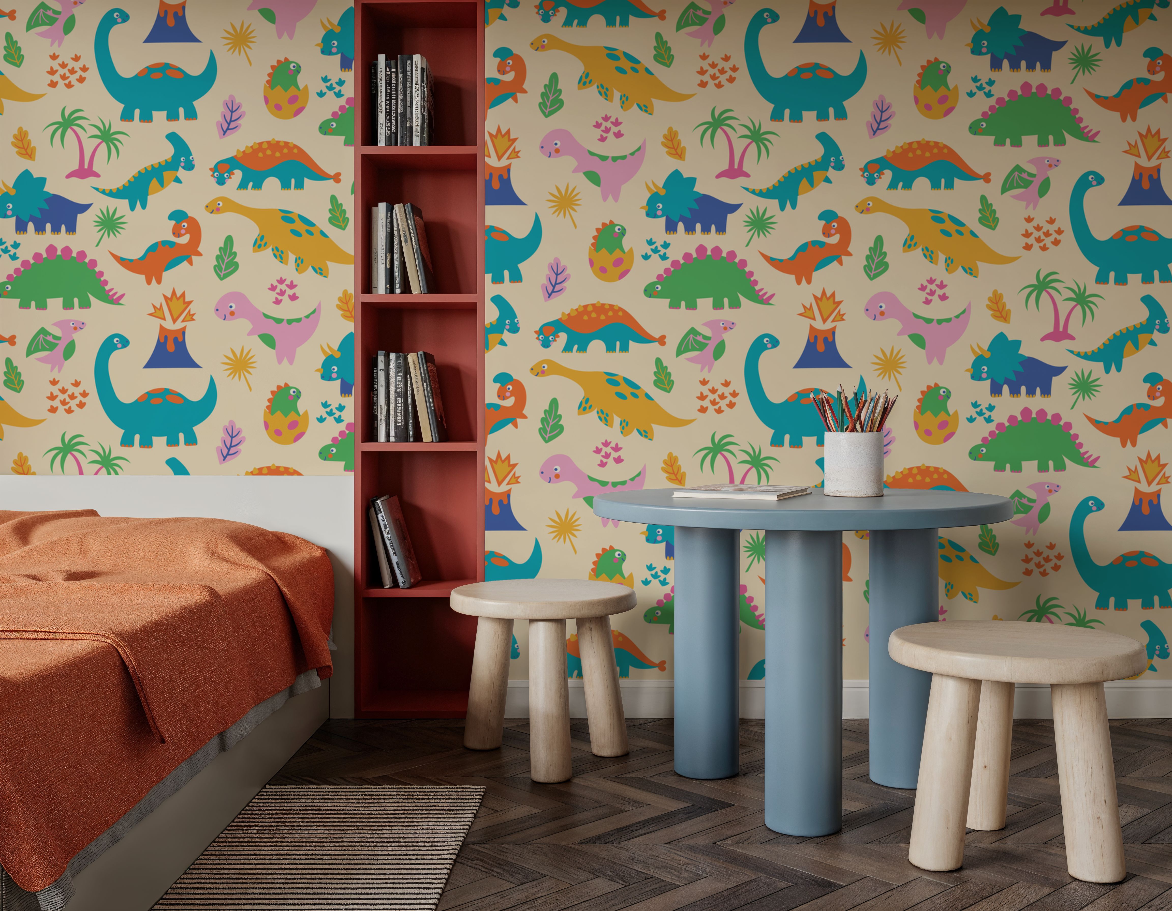 Dinomite Dinos, Pastel