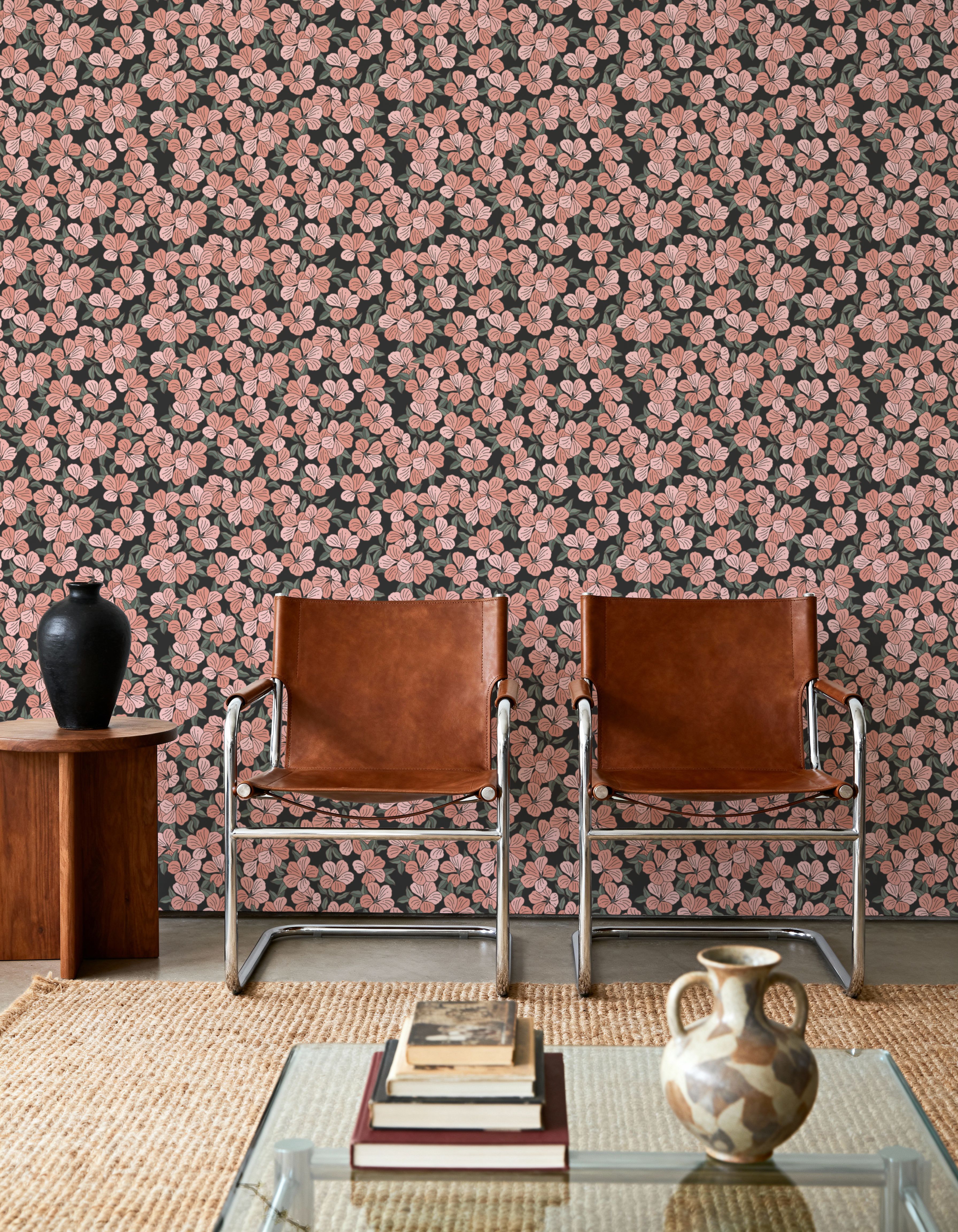 Cinquefoil Pink, Wallpaper