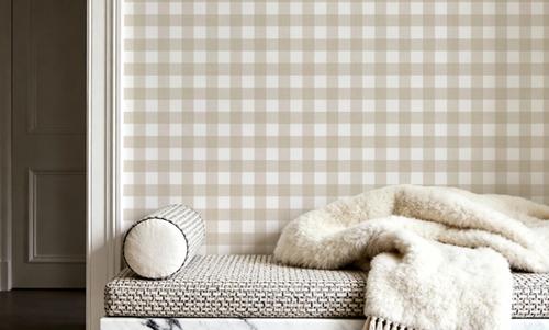 Gingham Sand