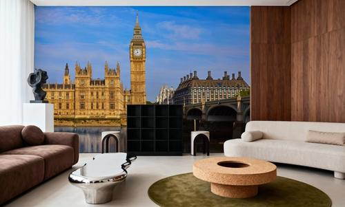Big Ben Tower and Thames River