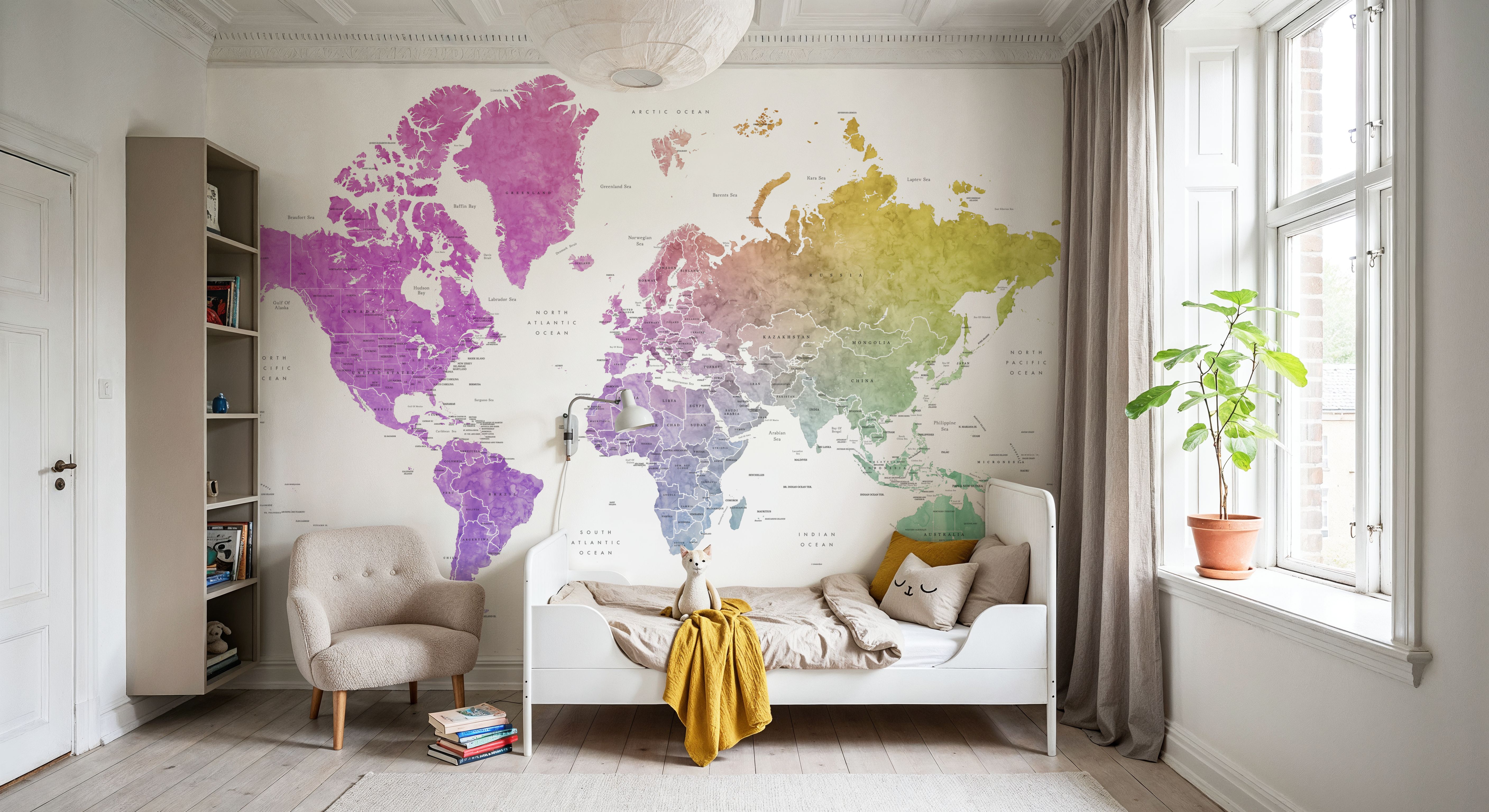 World Map - Leo