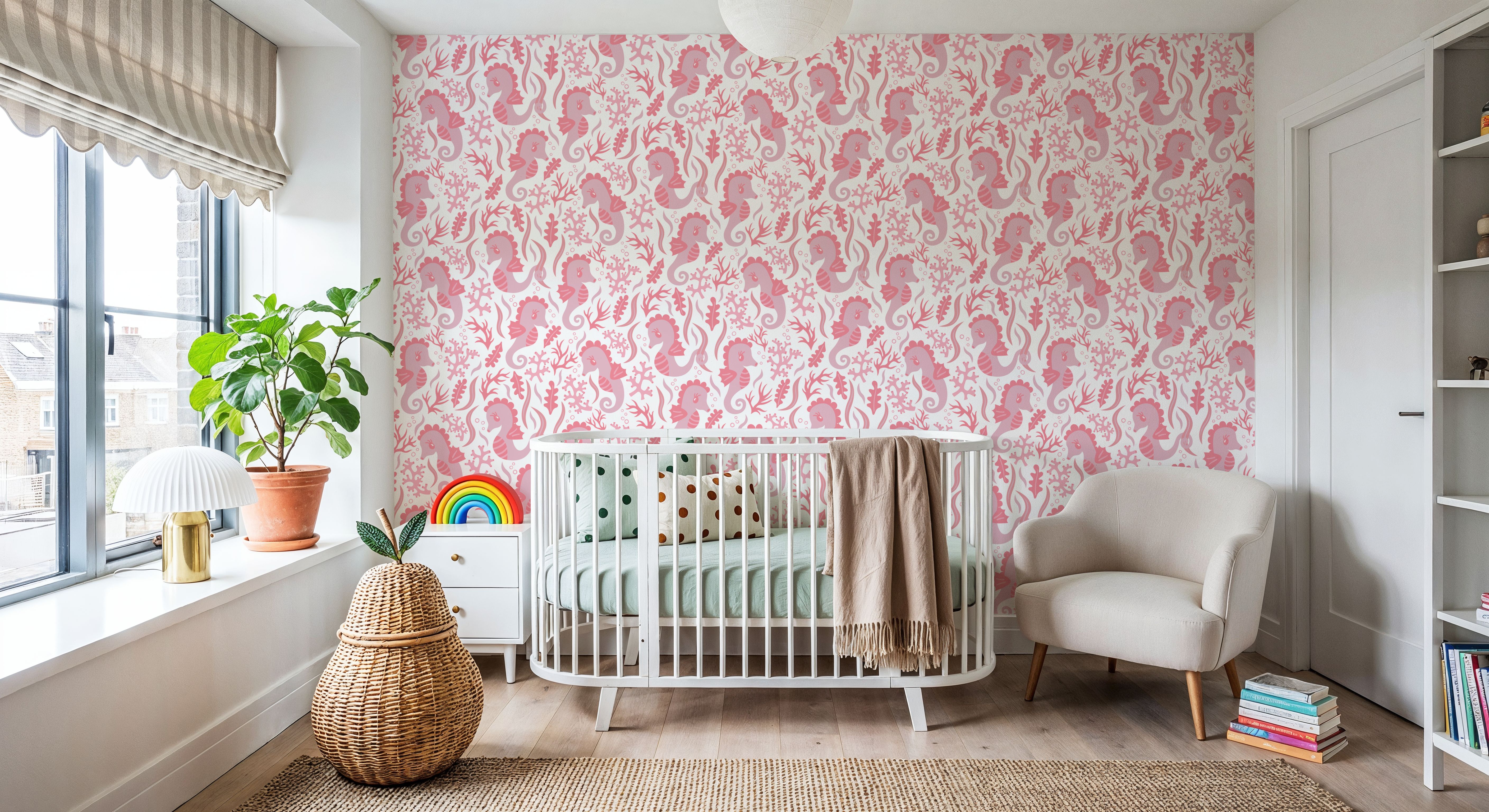 Sweet Seahorses, Pink