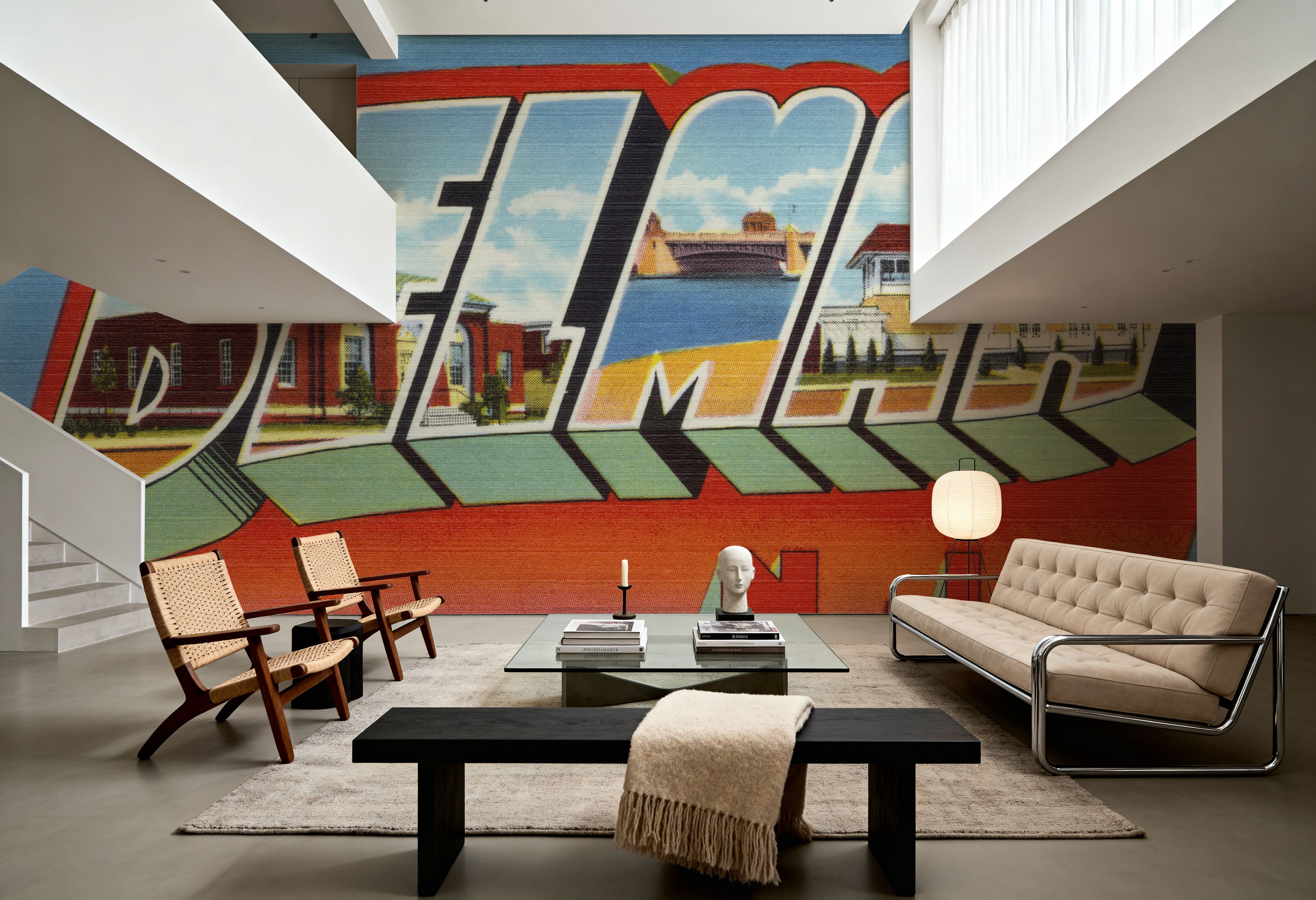 Greetings from Belmar - Screenprint Postcard