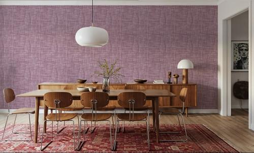 Mottled Linen Effect, Plum