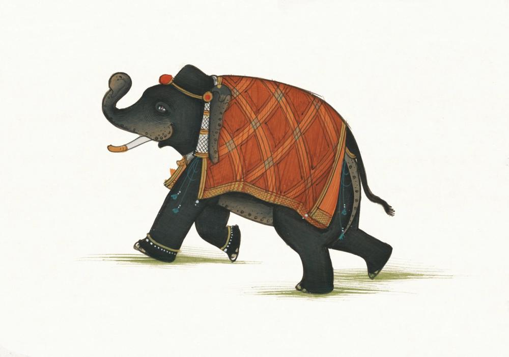 India Elephant II Light