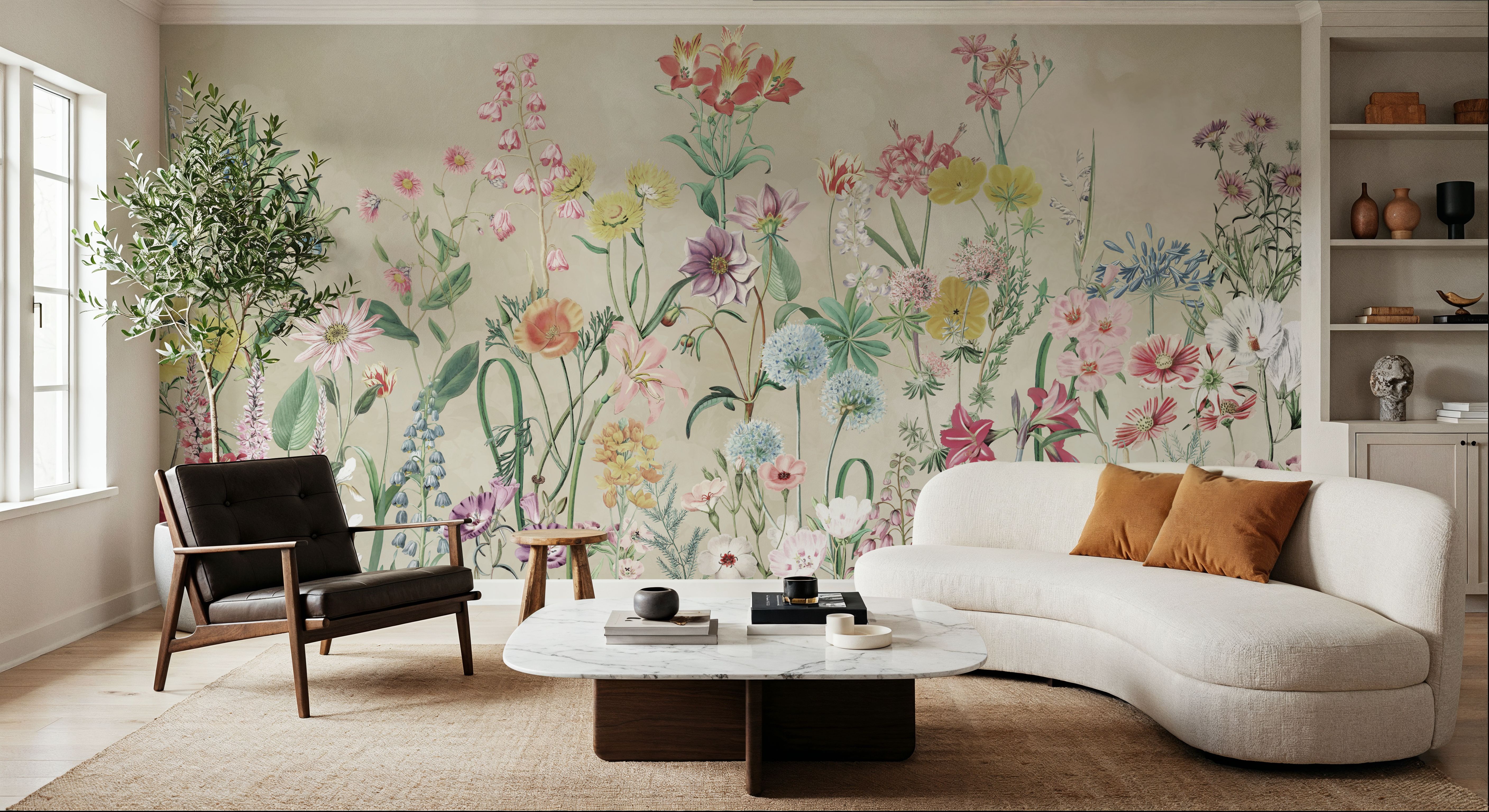 Summer Meadow, Papel pintado