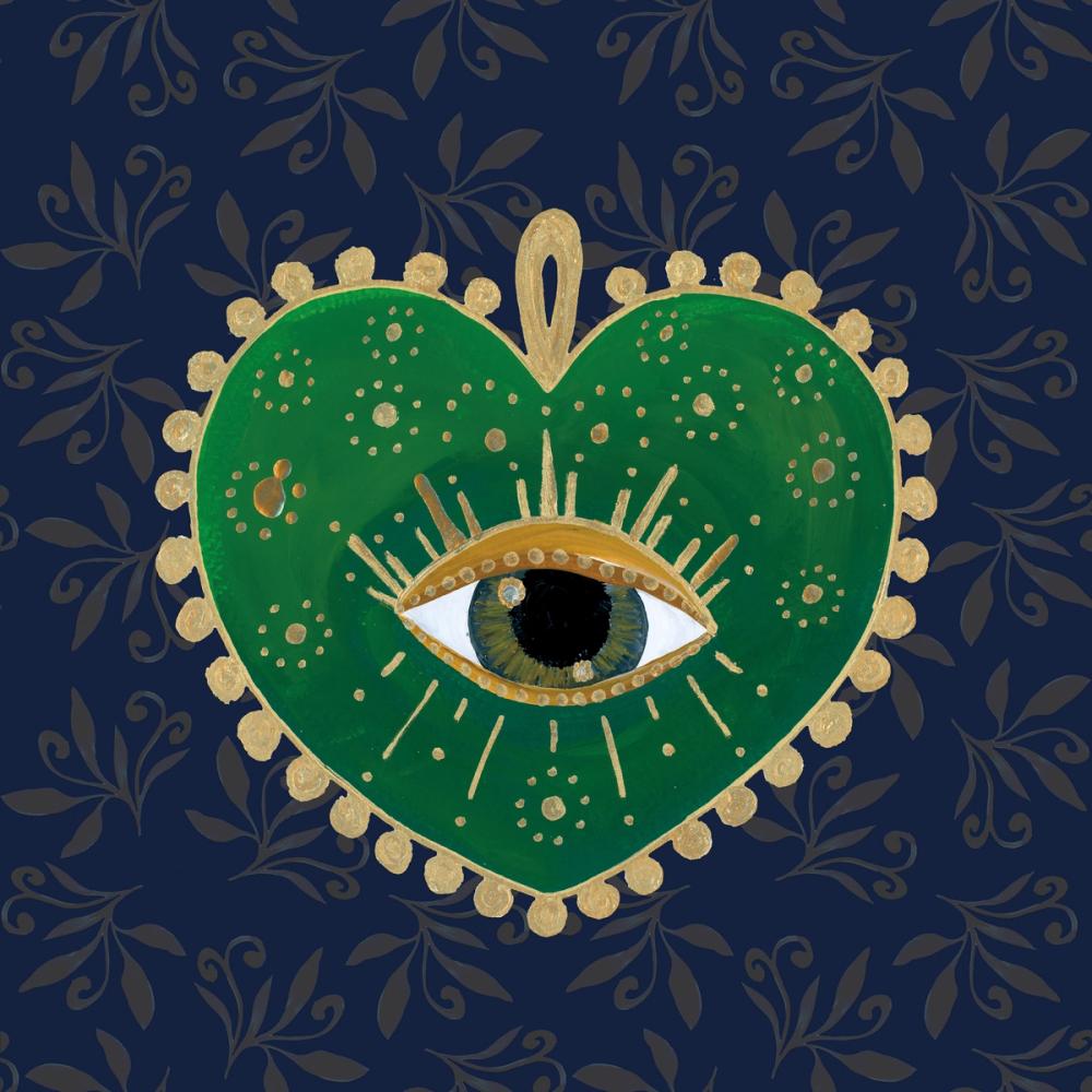 Evil Eye Heart