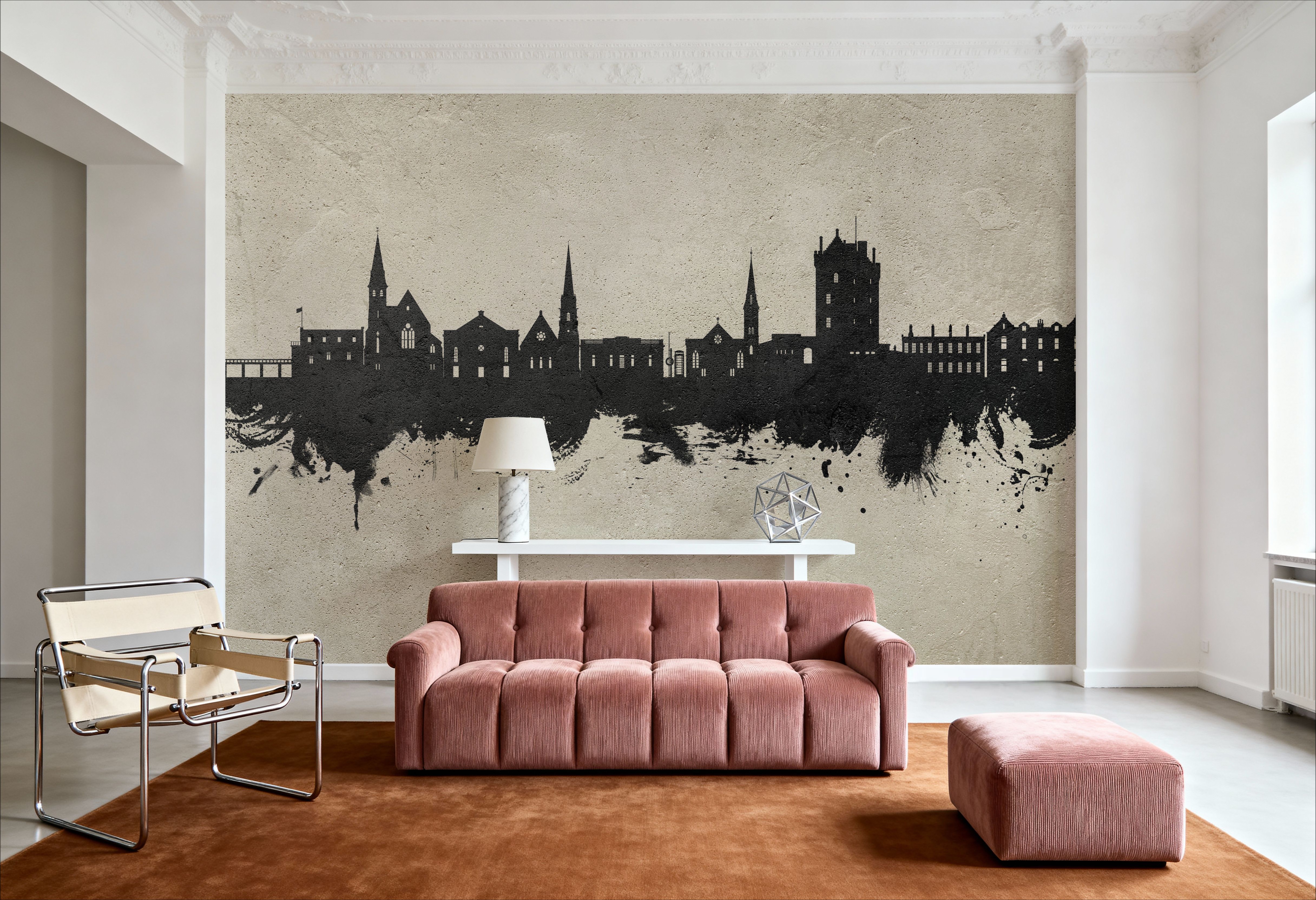 Broughty Ferry Scotland Skyline Concrete, Wallpaper