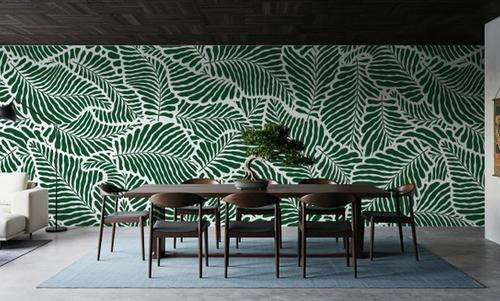 Fern Cut-Outs Pattern, Malachite Green