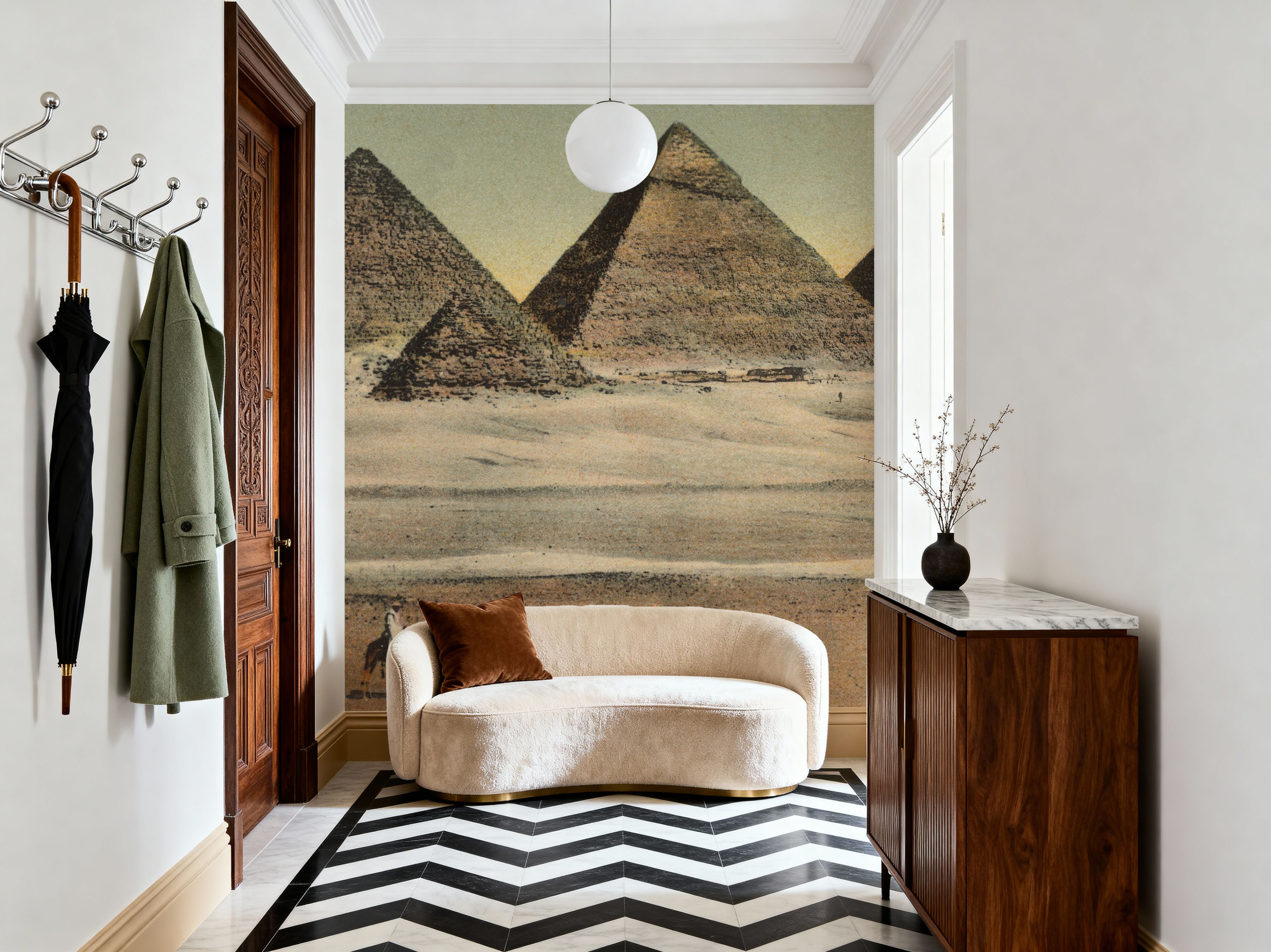 Cairo Pyramids - Screenprint