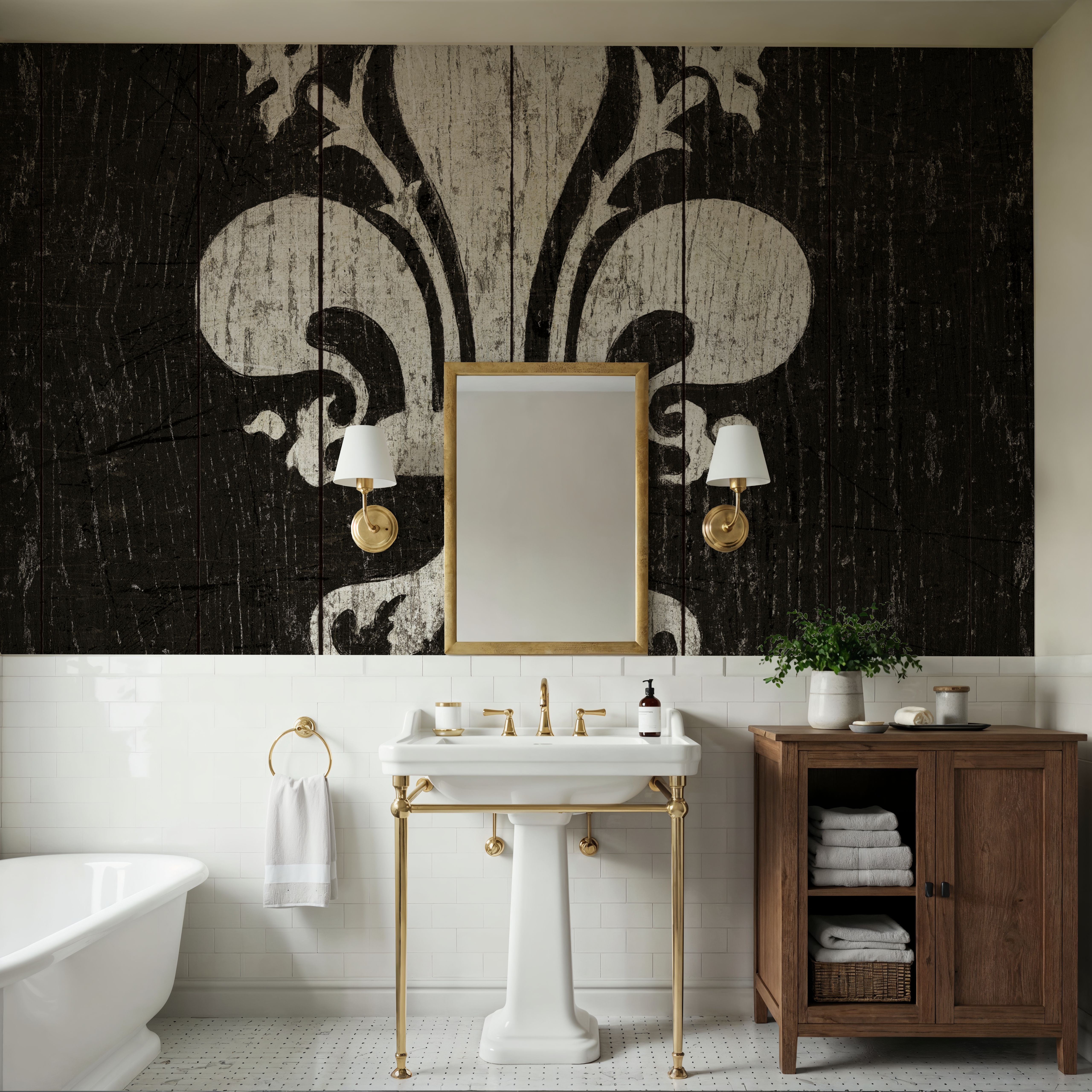 Refurbished Fleur de Lis