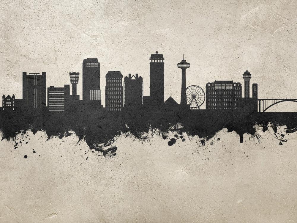 Niagara Falls Skyline Concrete