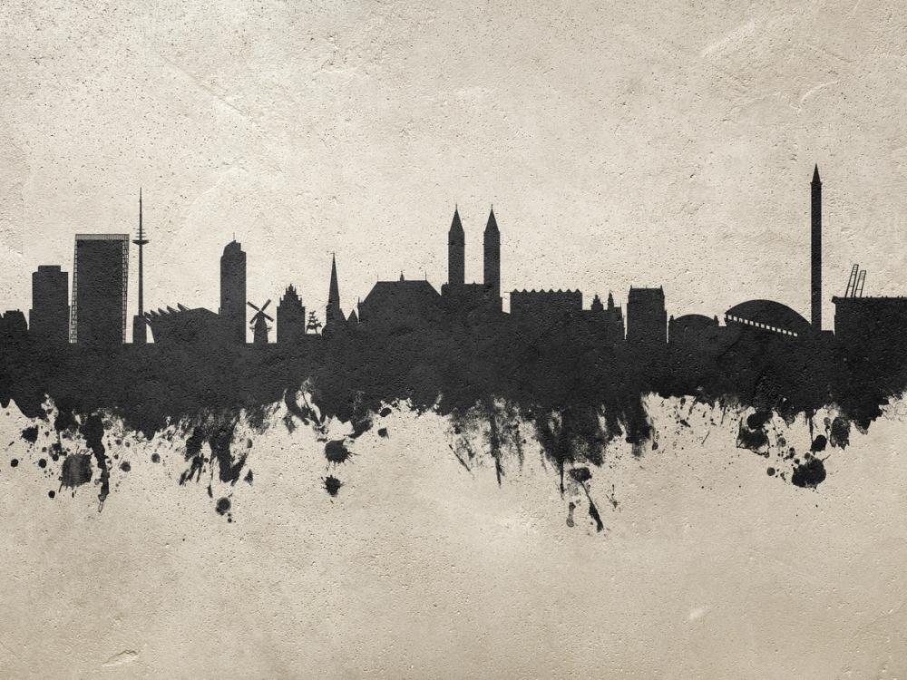 Bremen Germany Skyline Concrete