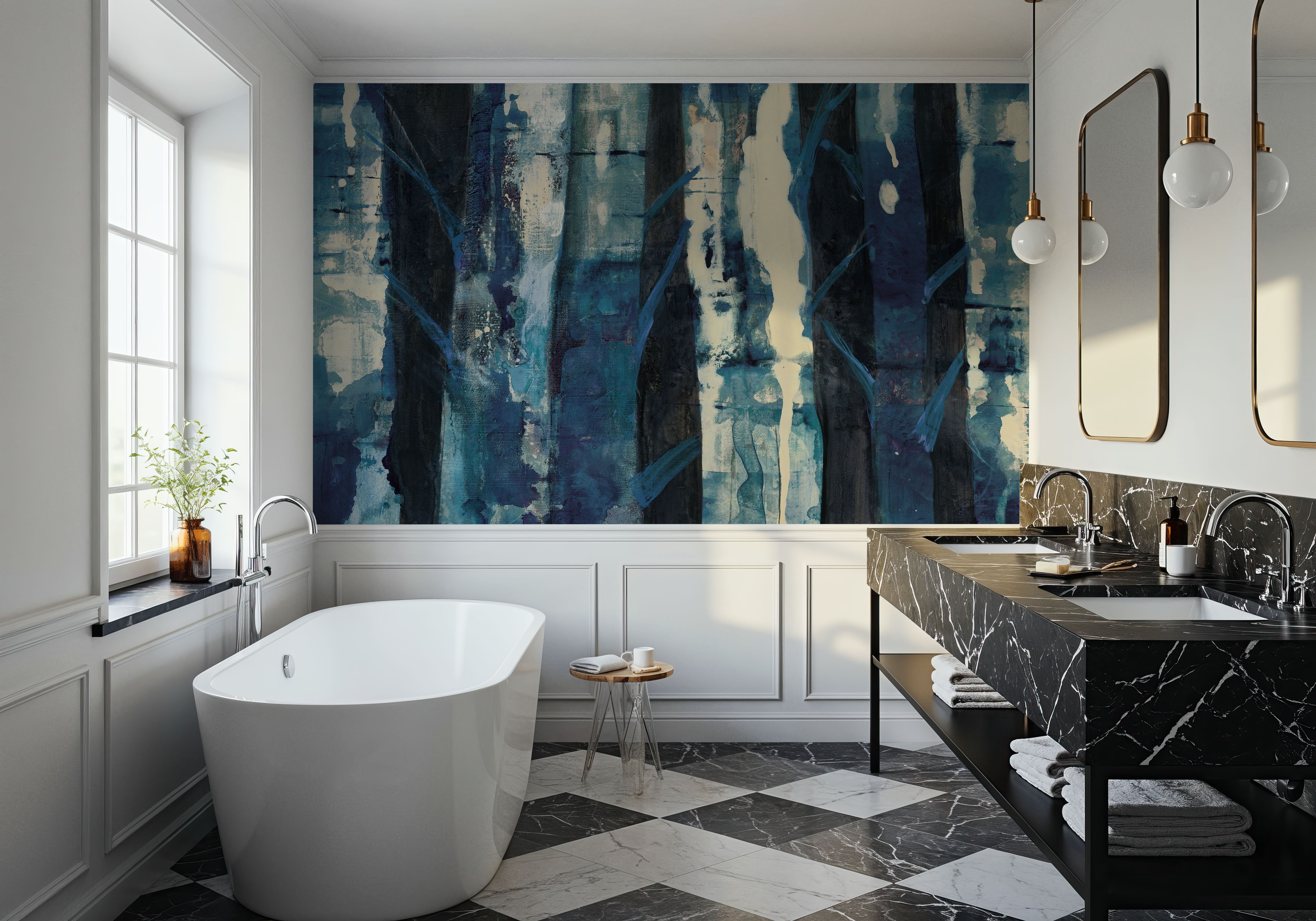 Deep Woods III Indigo