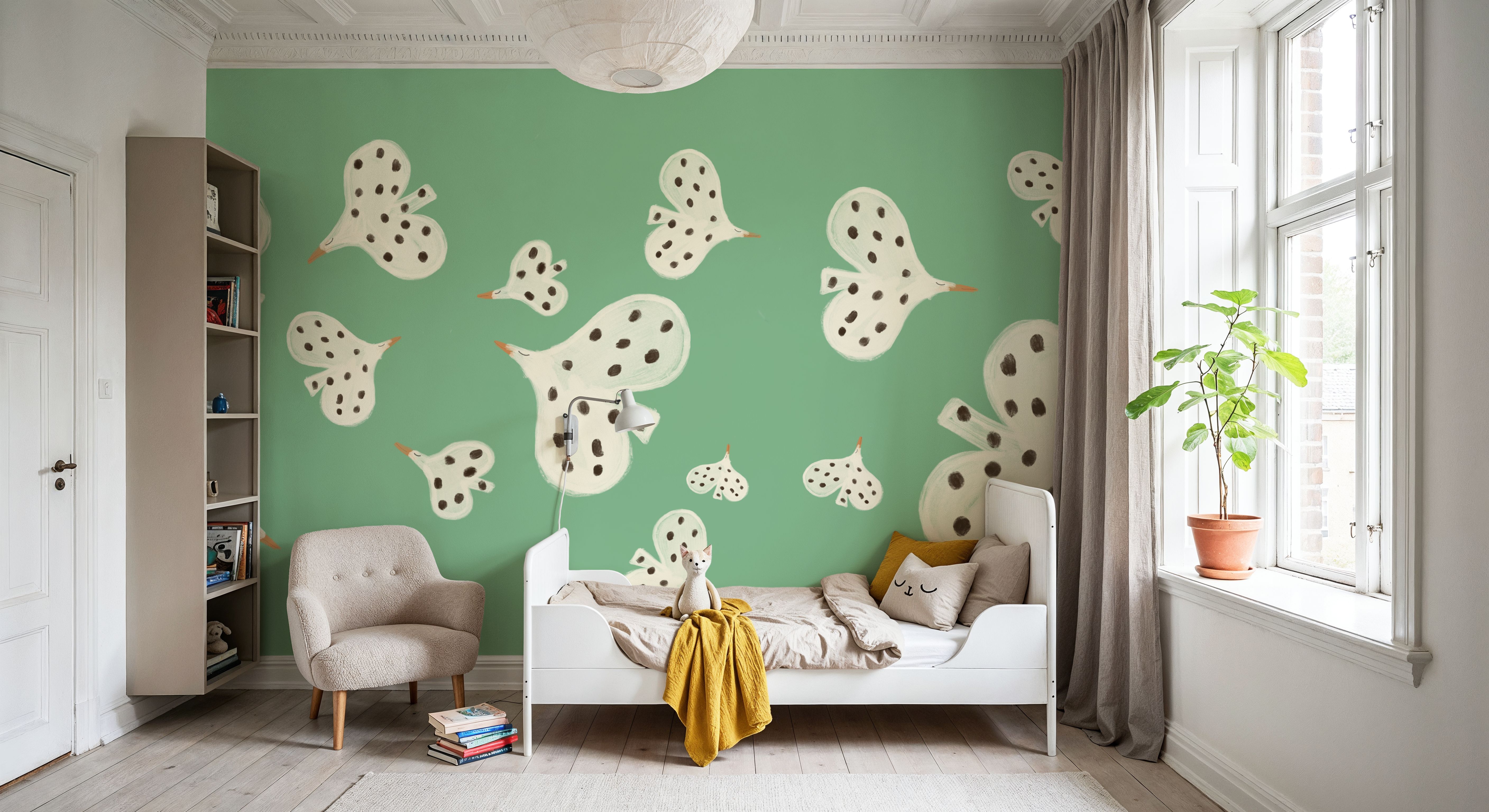 Birds Flying High, Emerald