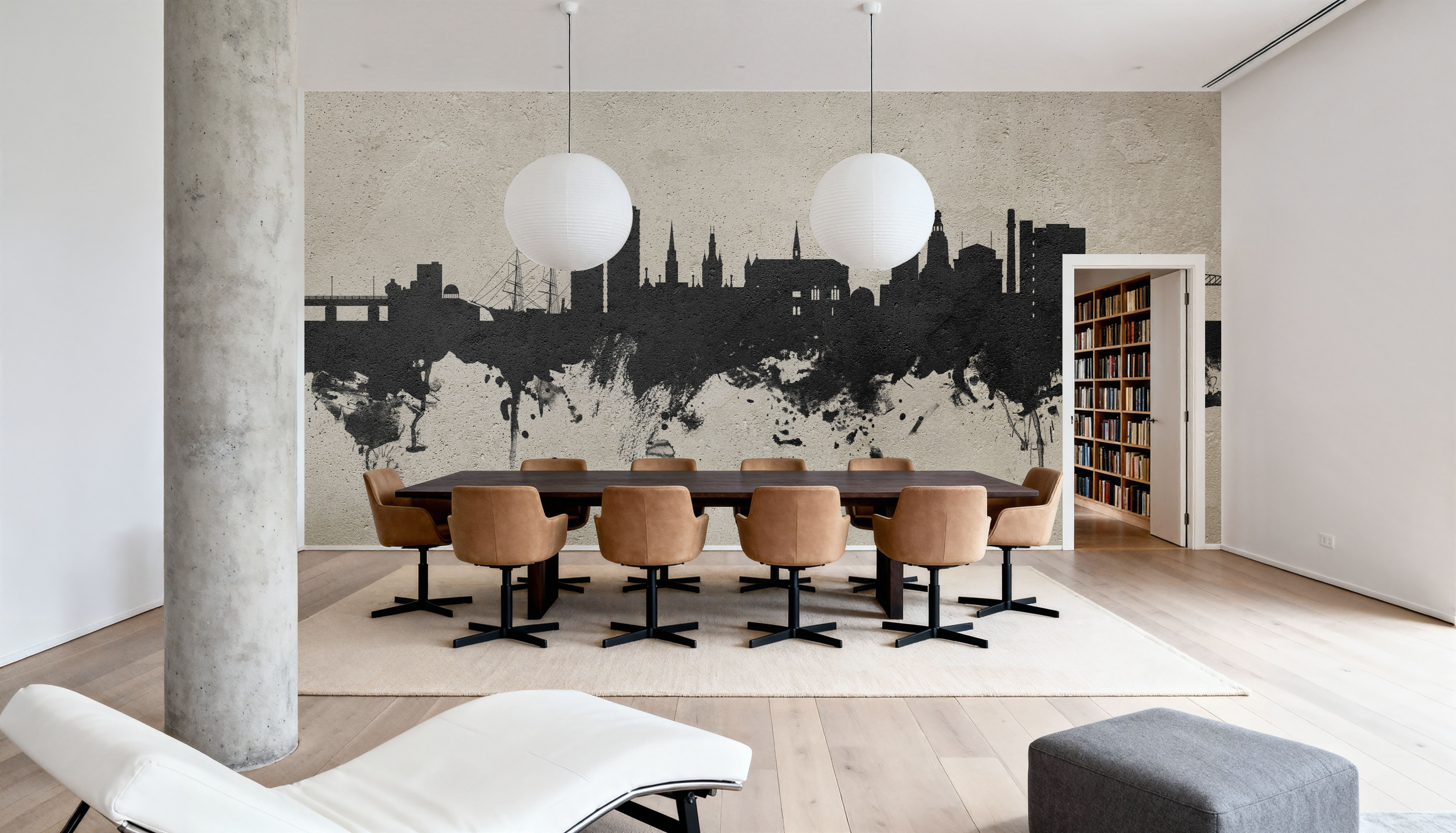 Dundee Scotland Skyline Concrete