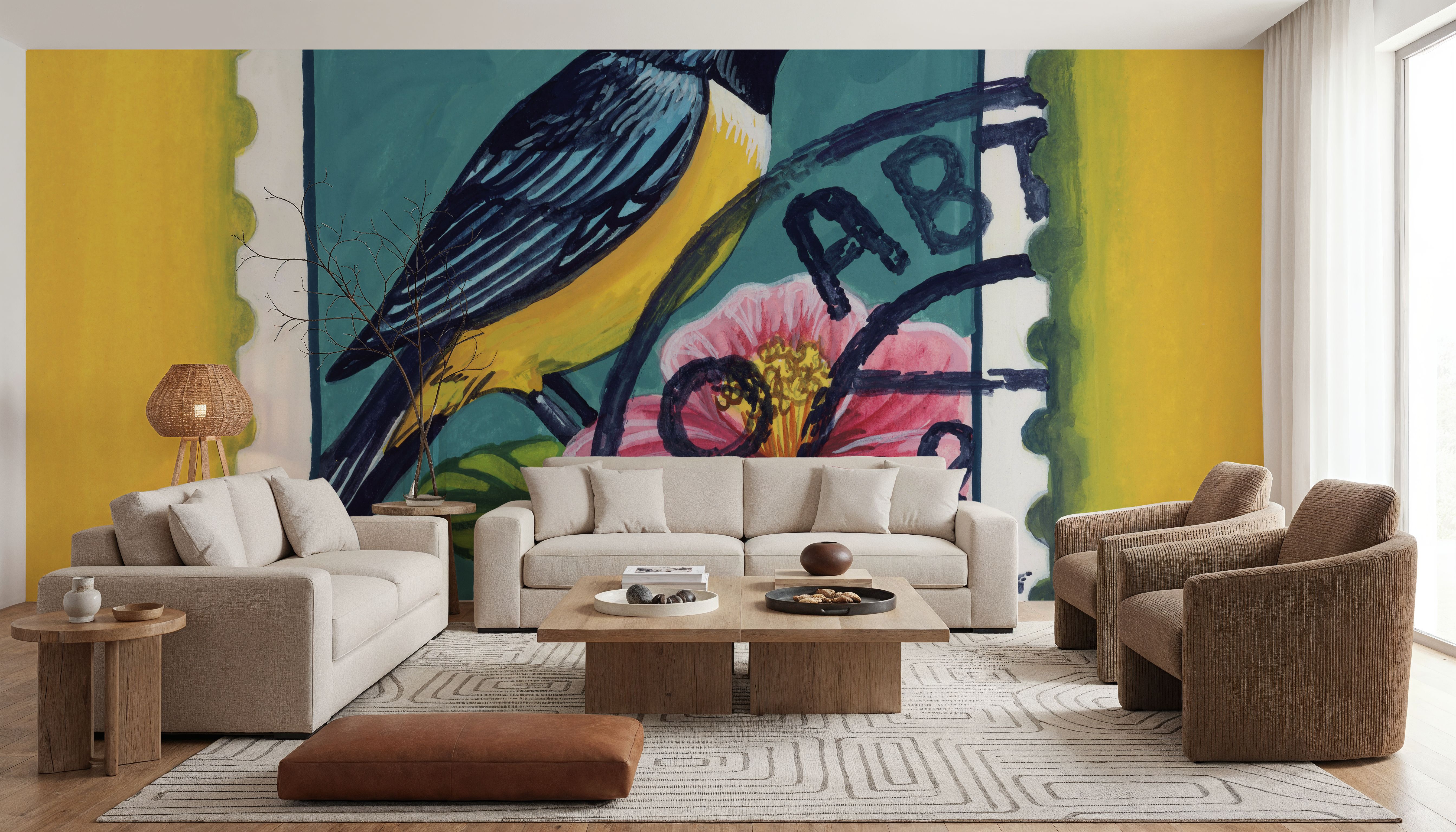 Beautiful Bird Stamp