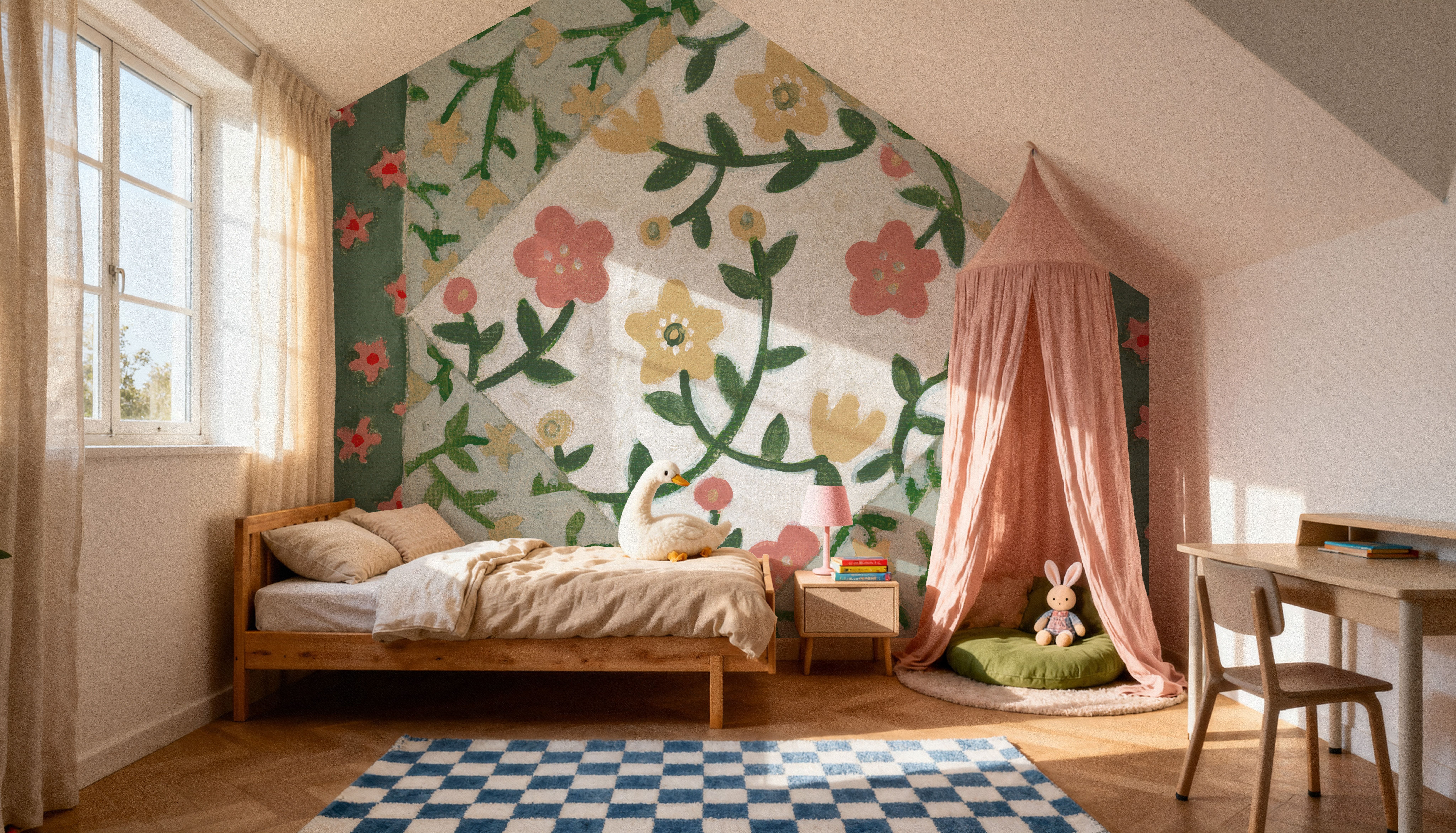 Quilted Floral I