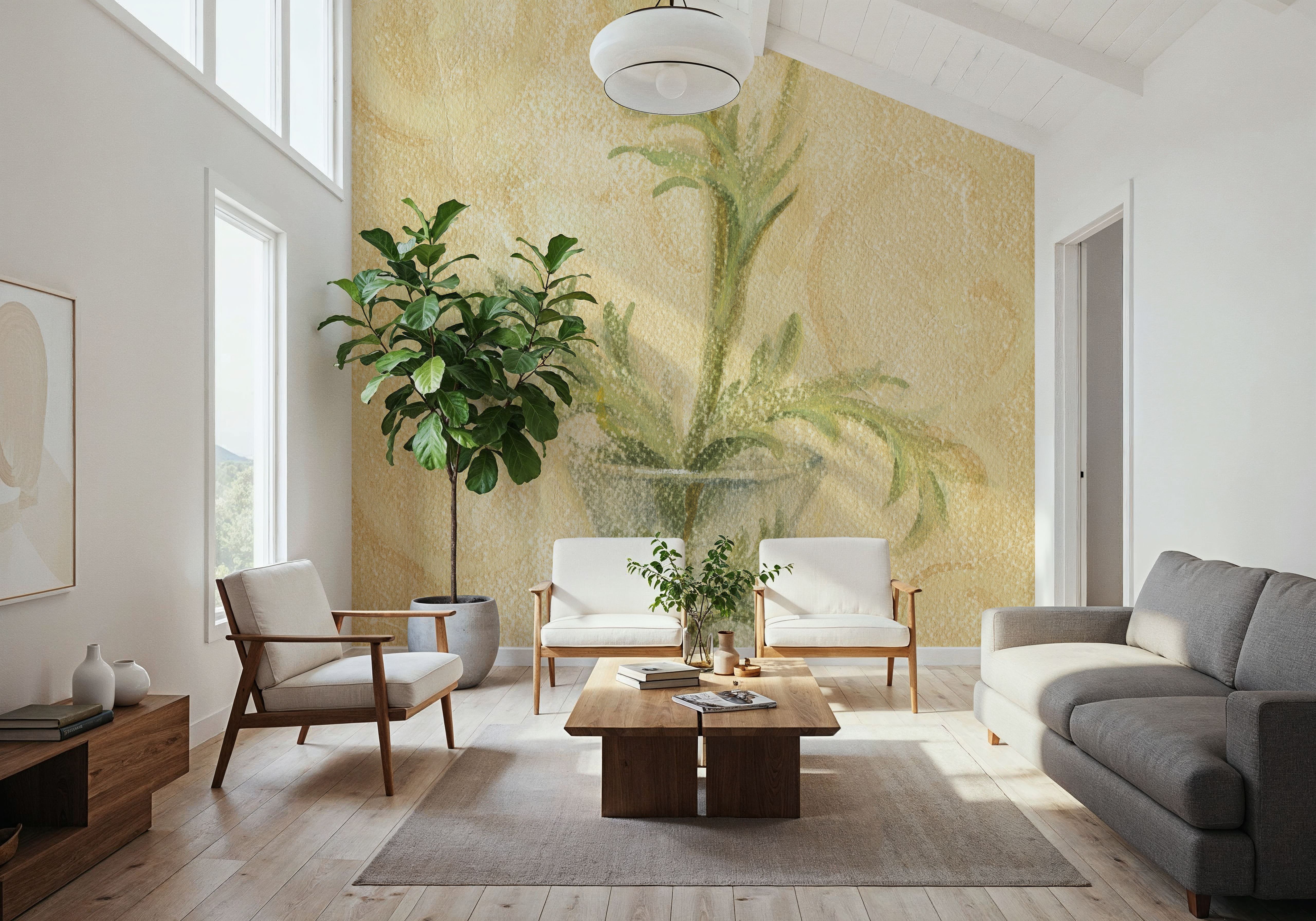 Vintage Pin Cushion in Glass Vase