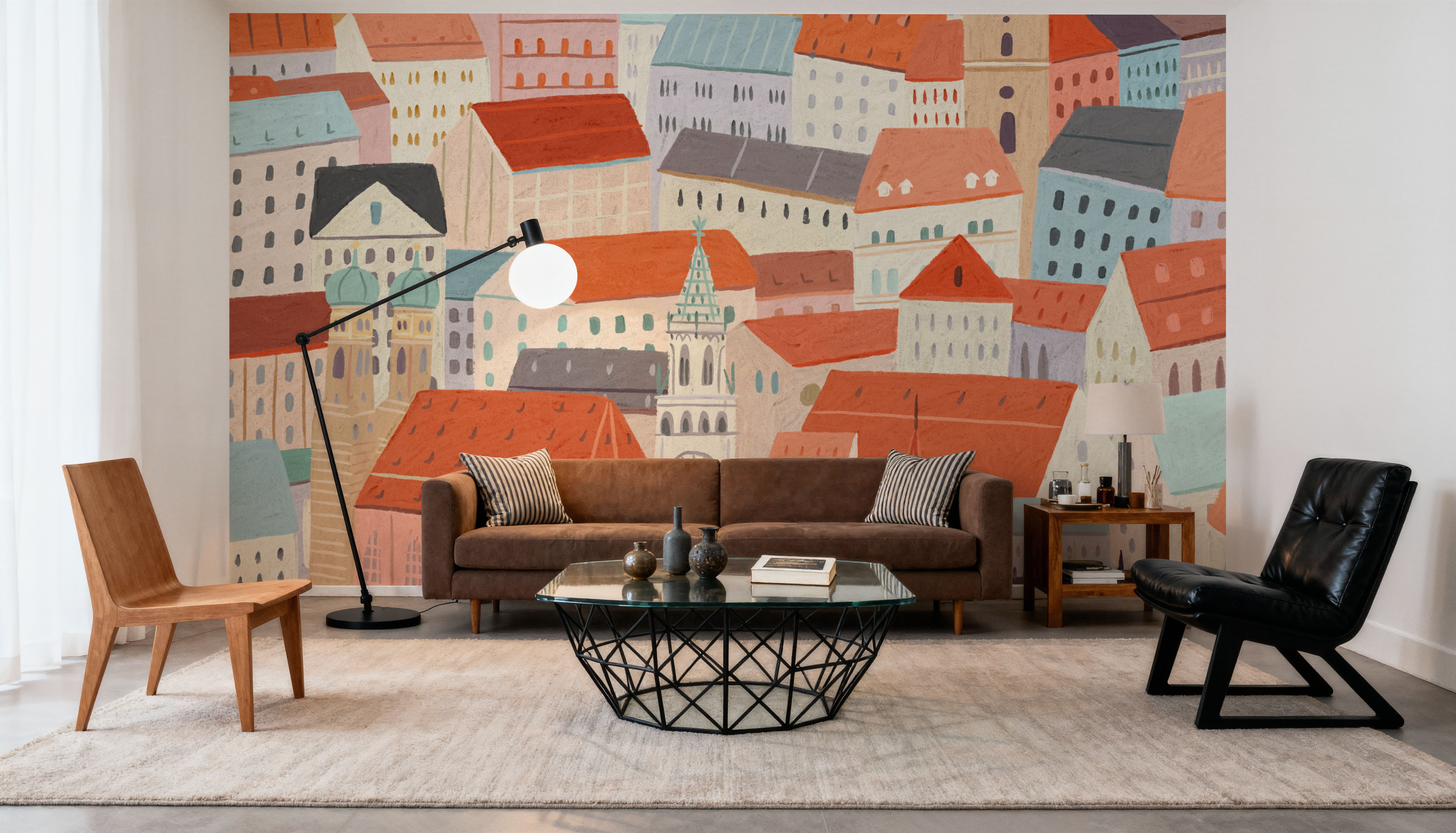 Münich Illustration, Papel de parede