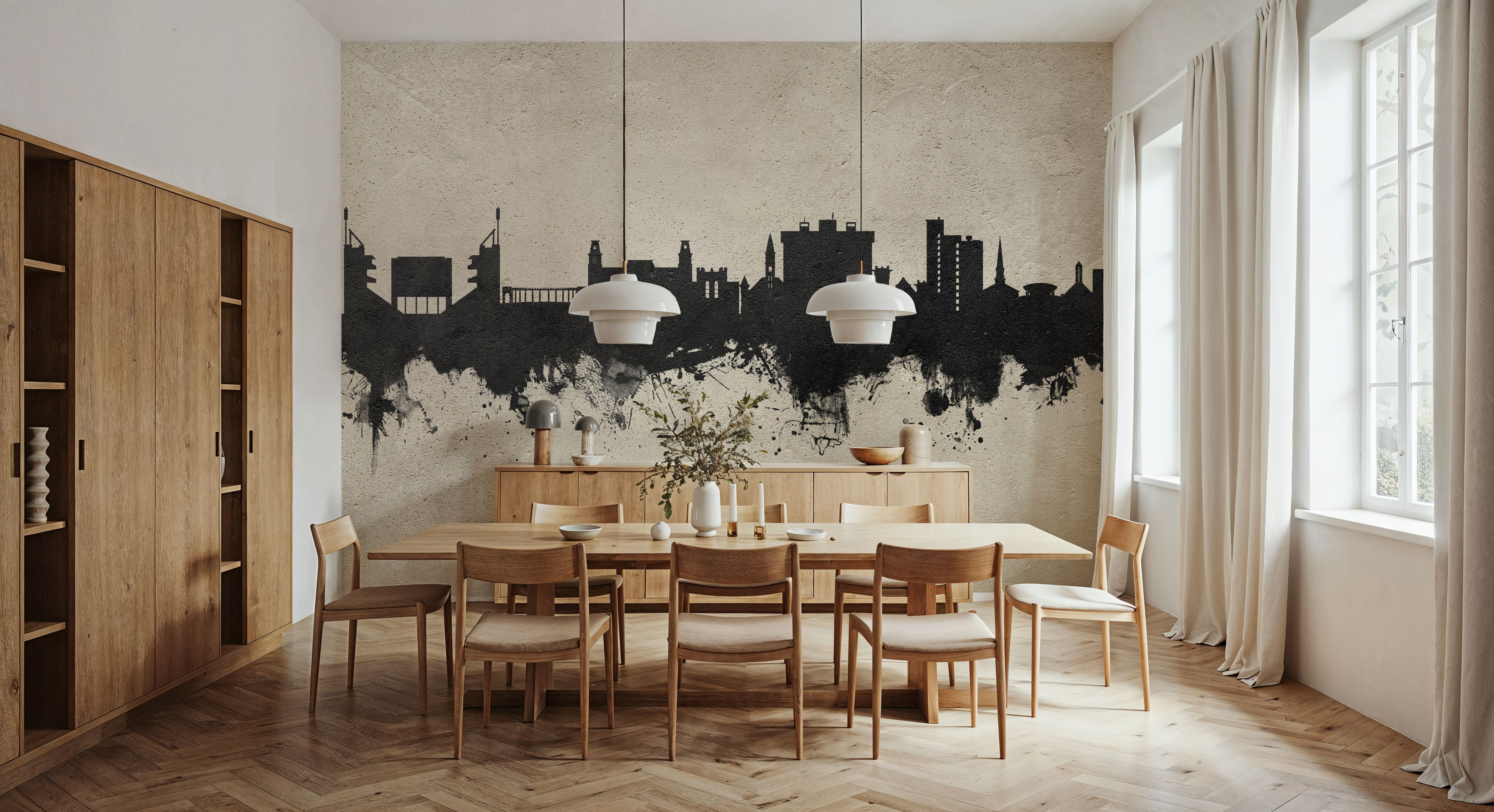 Fayetteville Arkansas Skyline Concrete