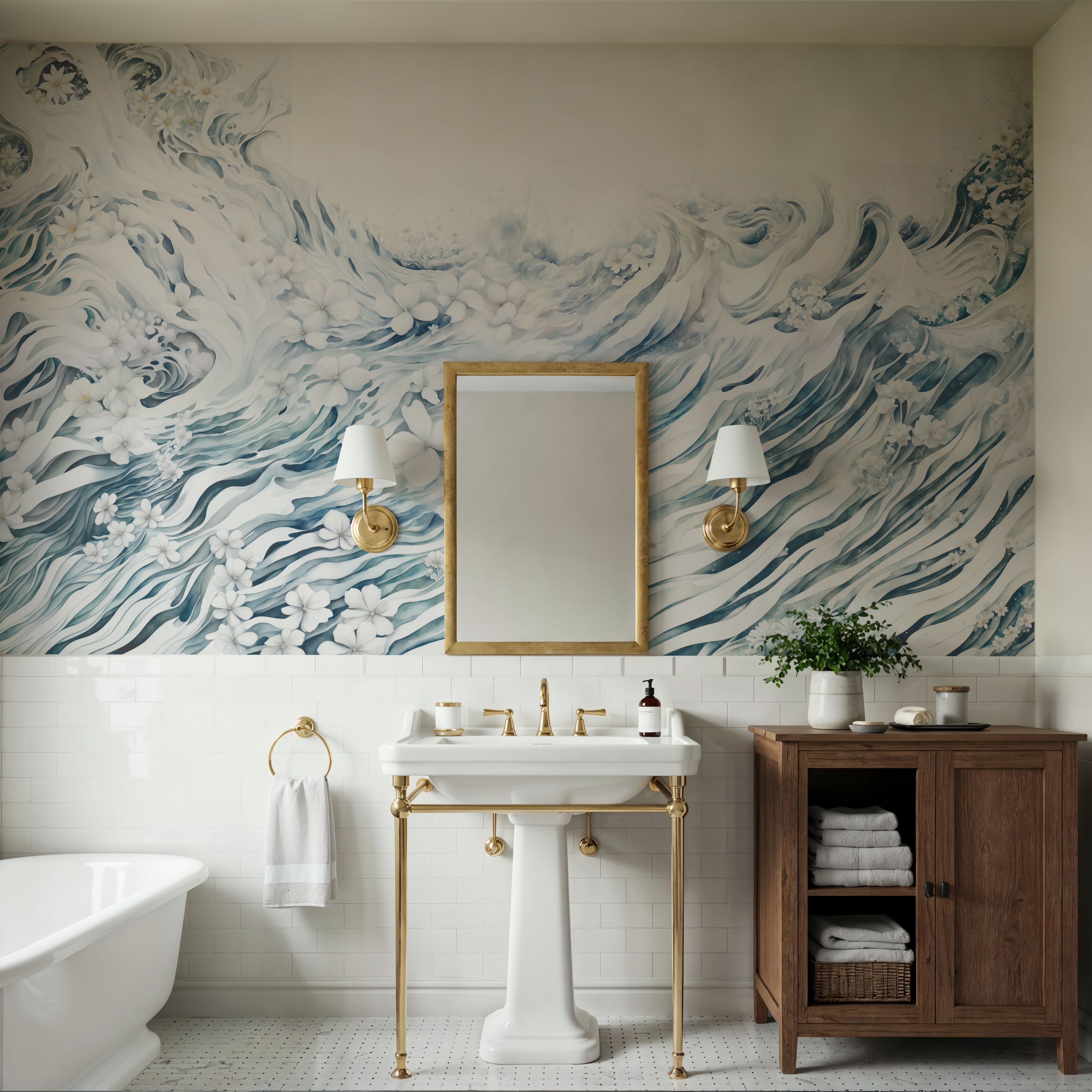 Waves of Happiness Blue