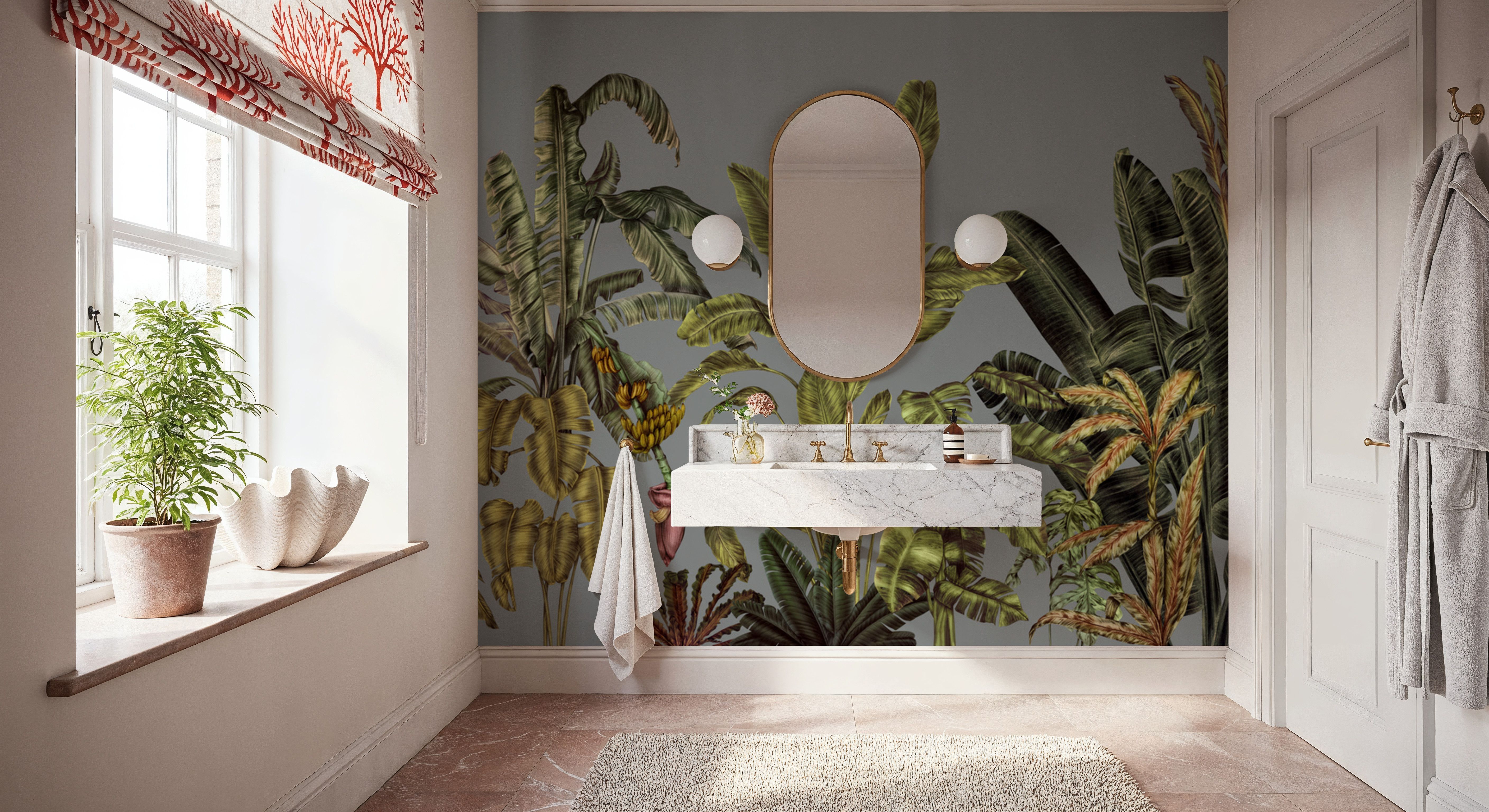 Madagascar Foliage, Blue